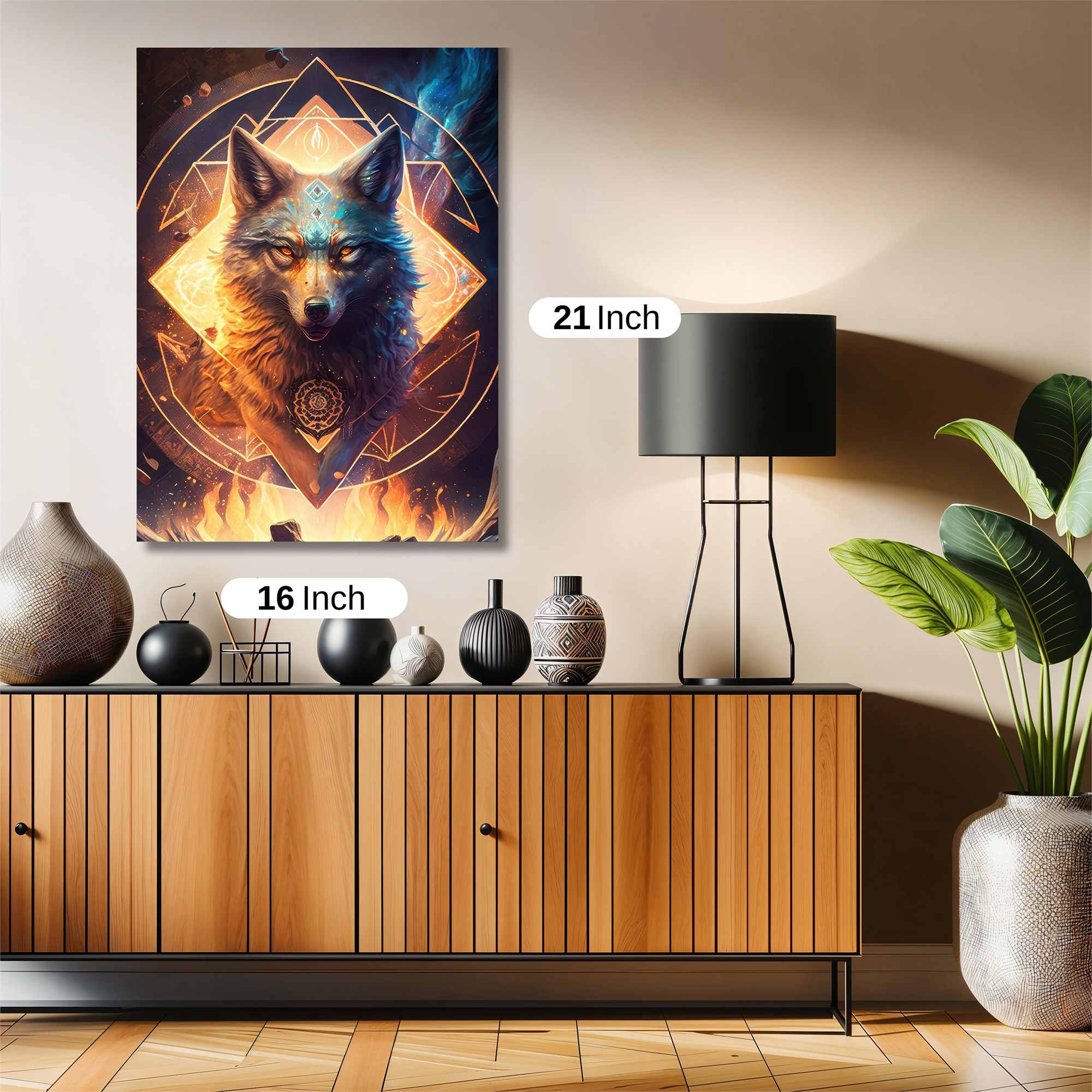 Wolf Enigma Safe Wall Magnetic / M