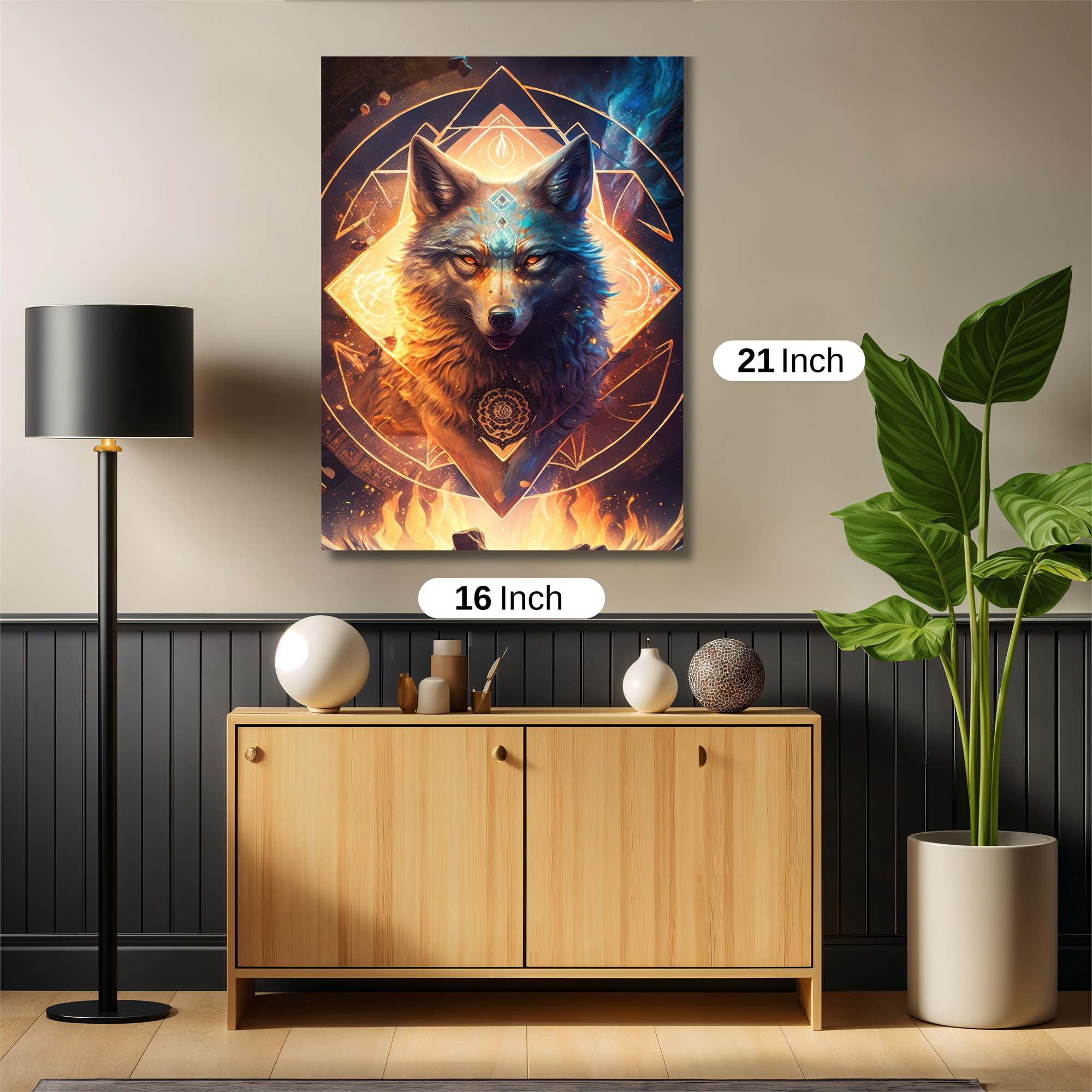 Wolf Enigma Safe Wall Magnetic / M