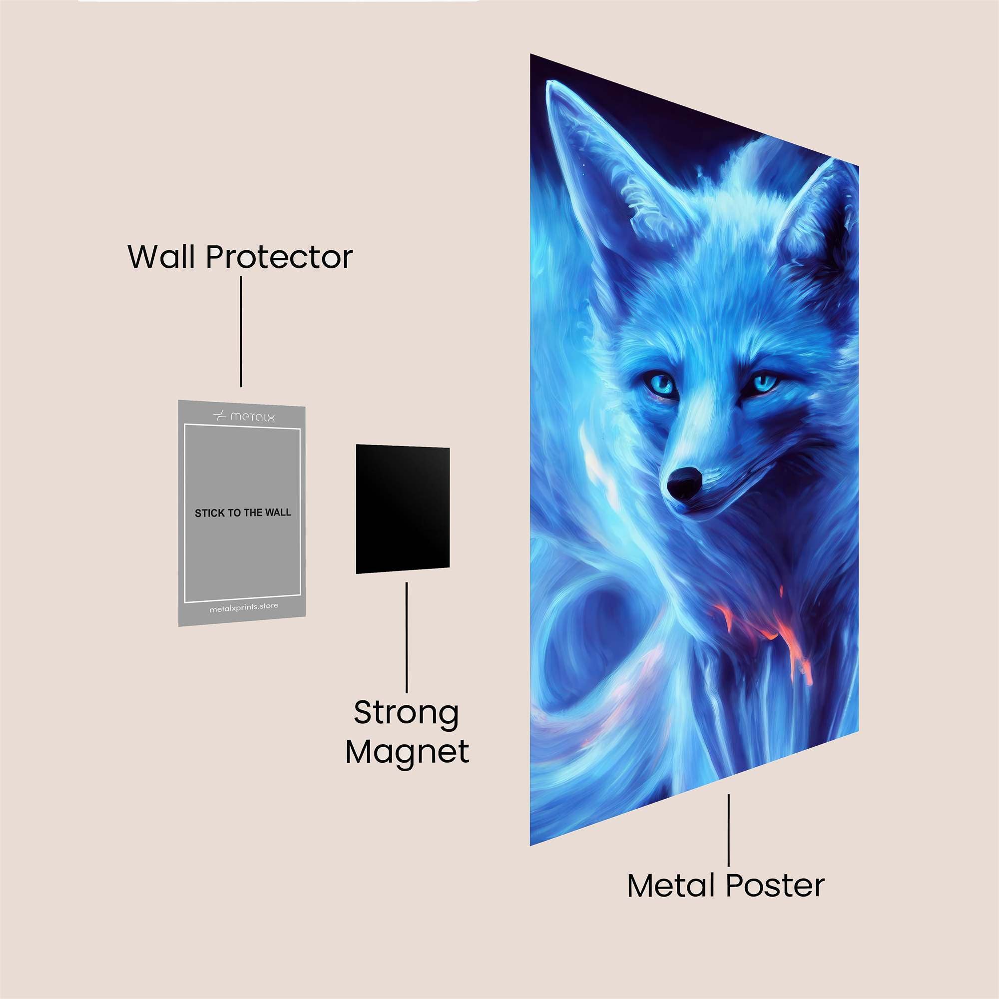 Frosty Enigma Safe Wall Magnetic / M