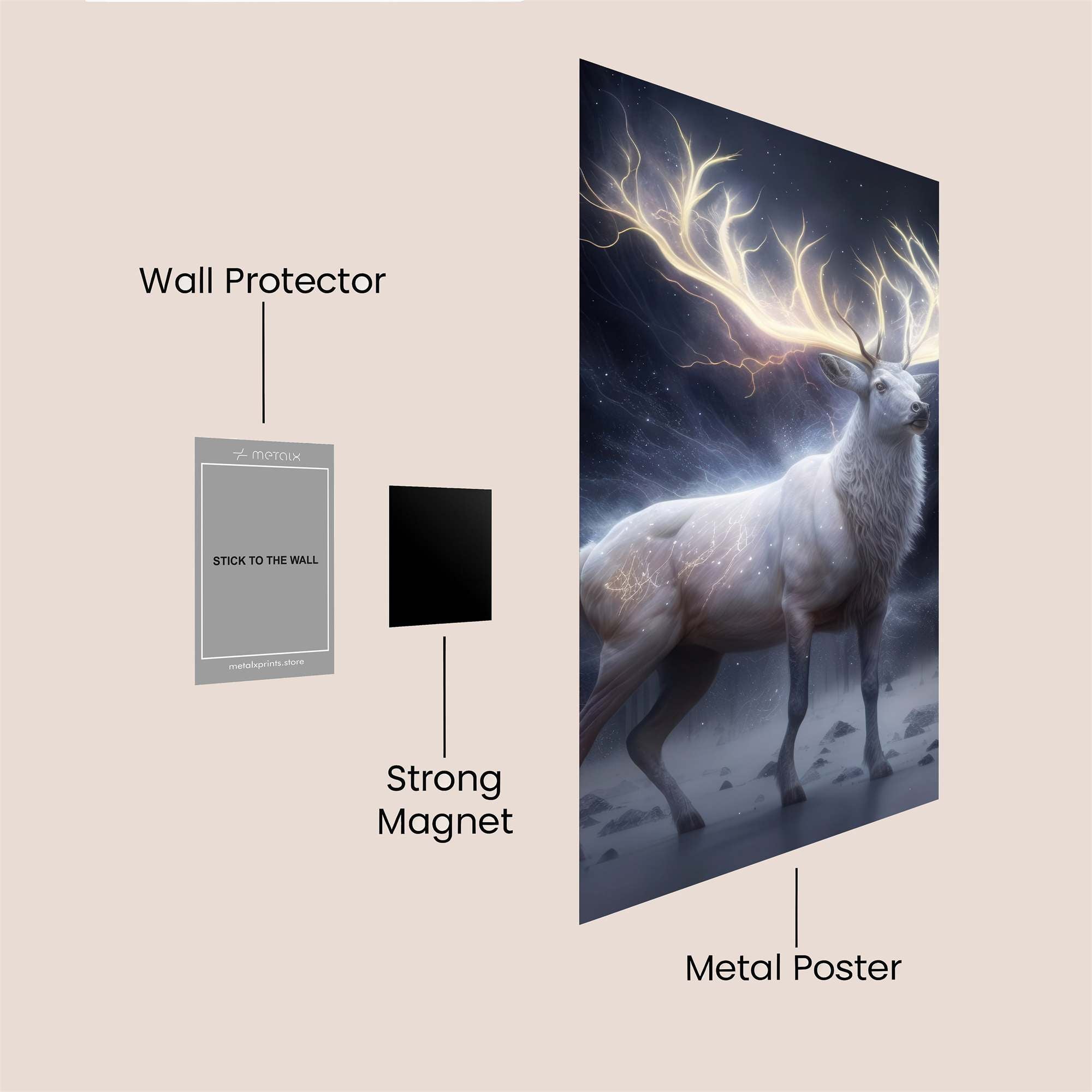 Thunder Stag Safe Wall Magnetic / M