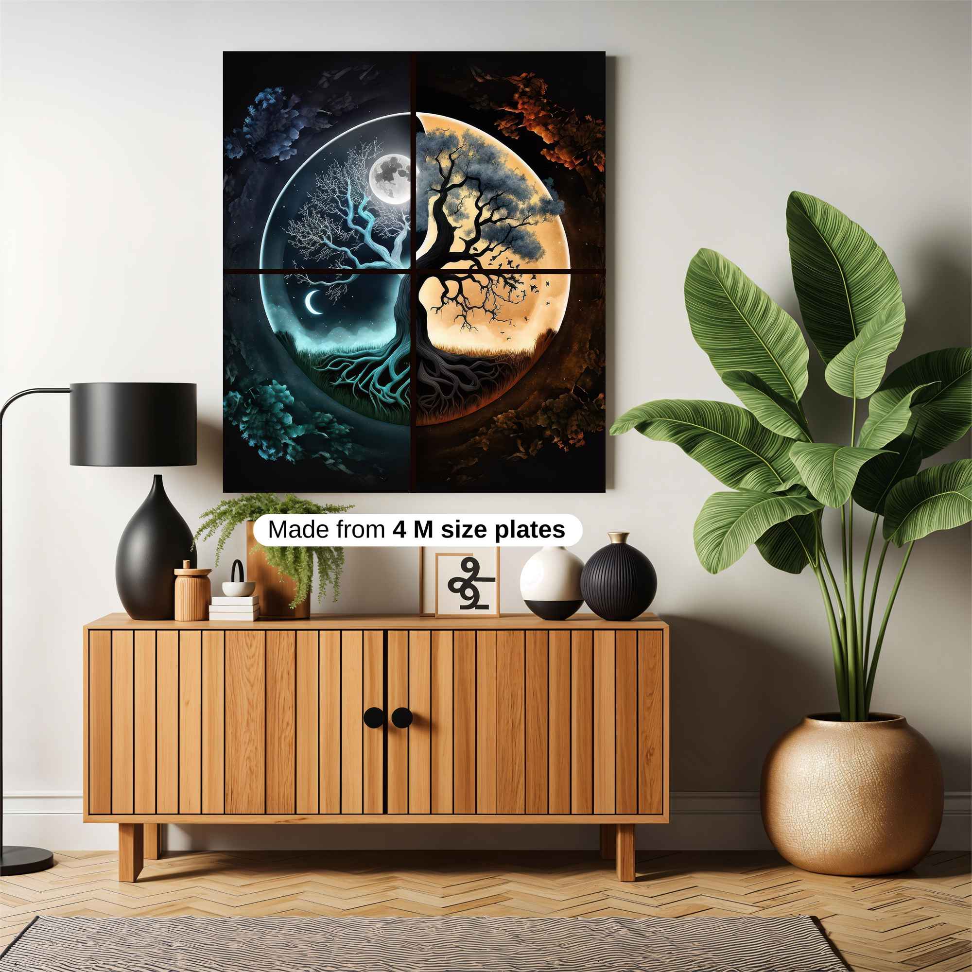 Moonlit Harmony Safe Wall Magnetic / M