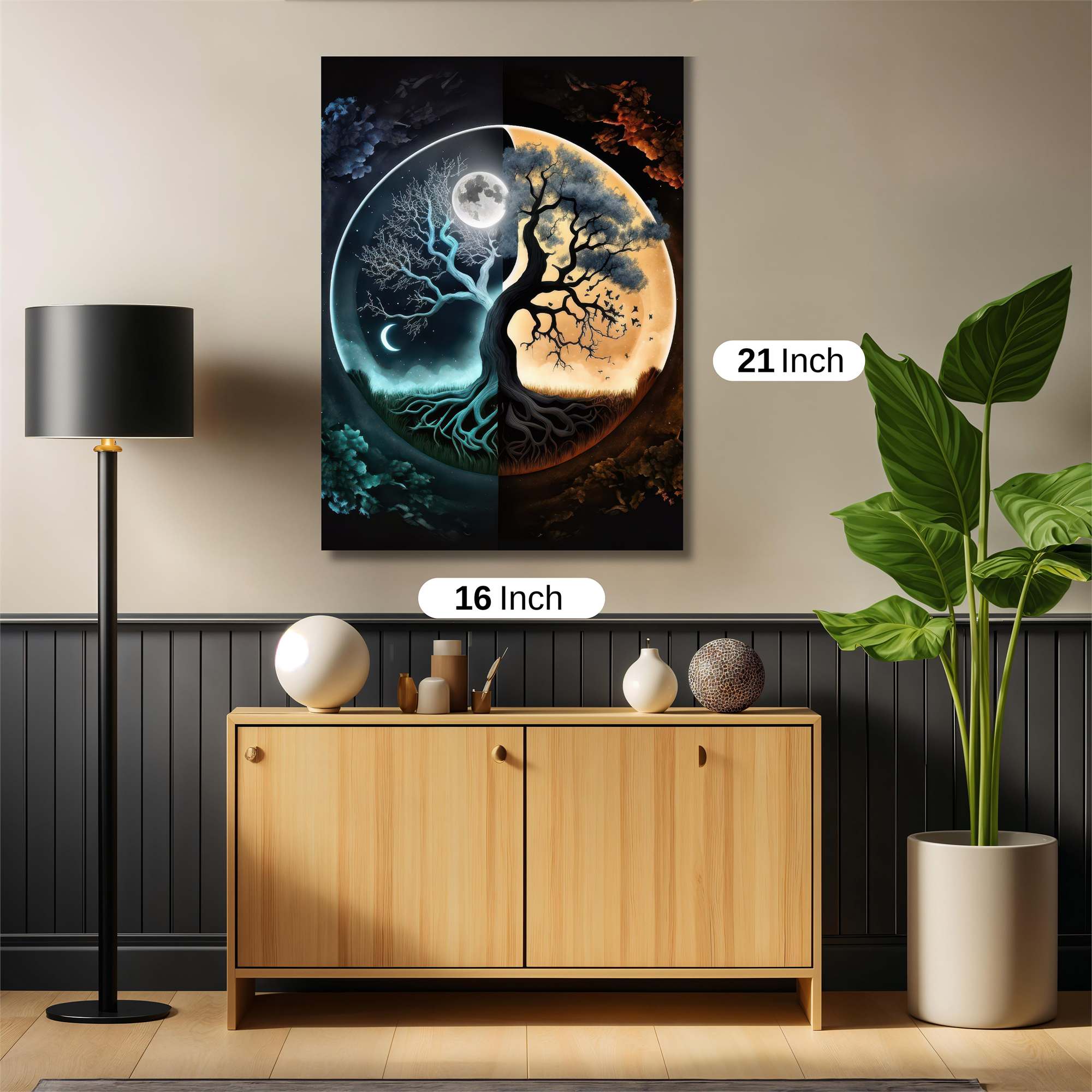 Moonlit Harmony Safe Wall Magnetic / M