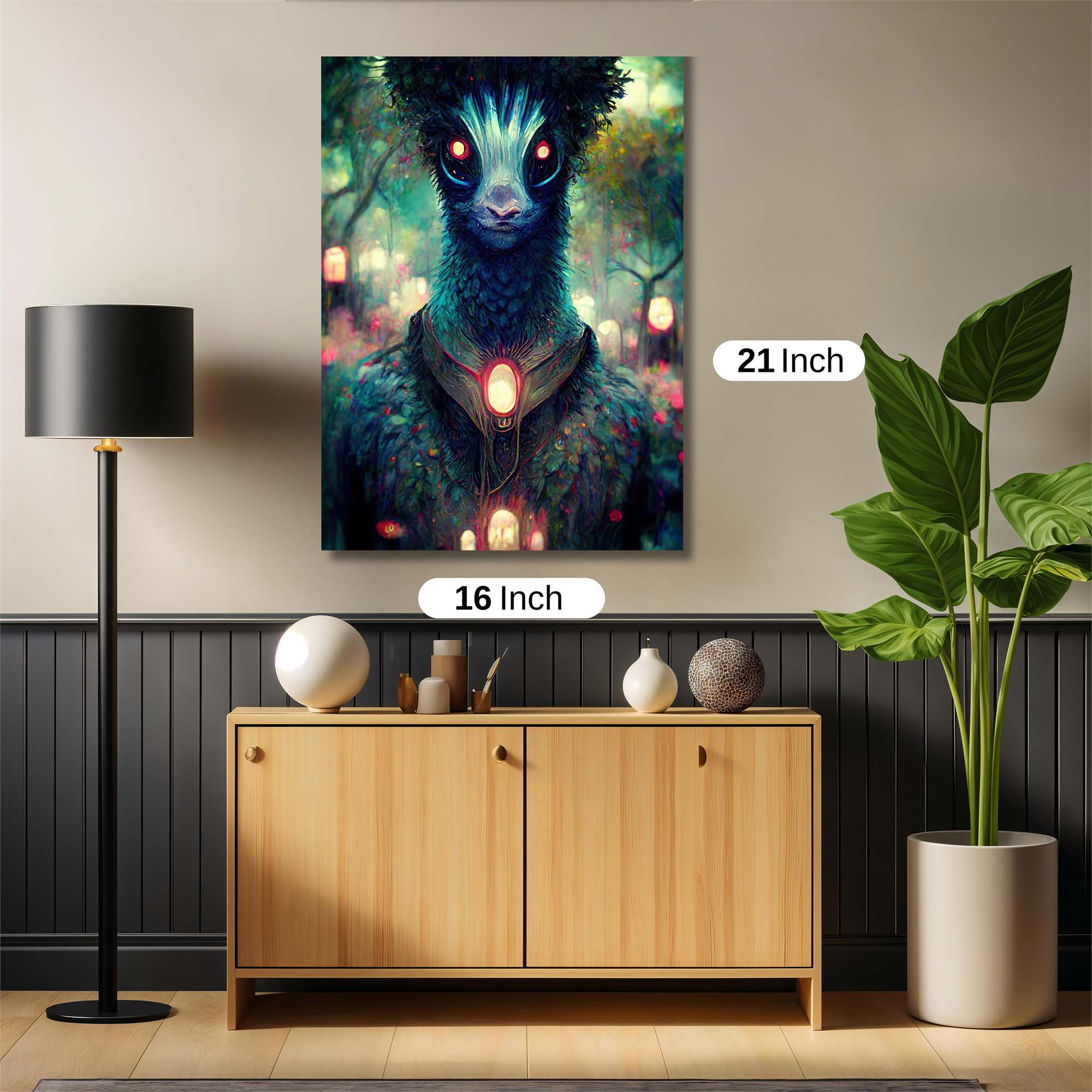 Alien Enigma Safe Wall Magnetic / M