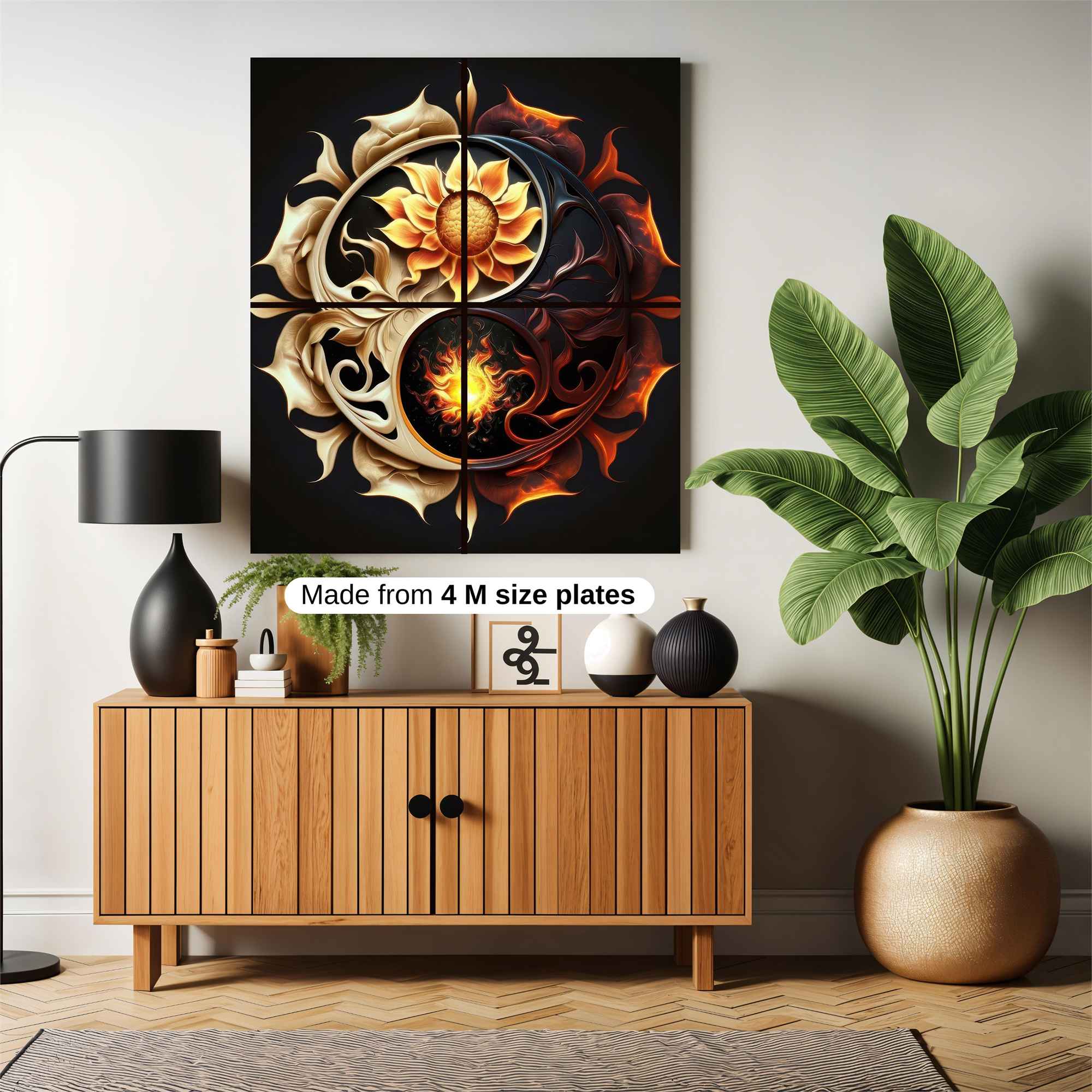Sunfire Bloom Safe Wall Magnetic / M