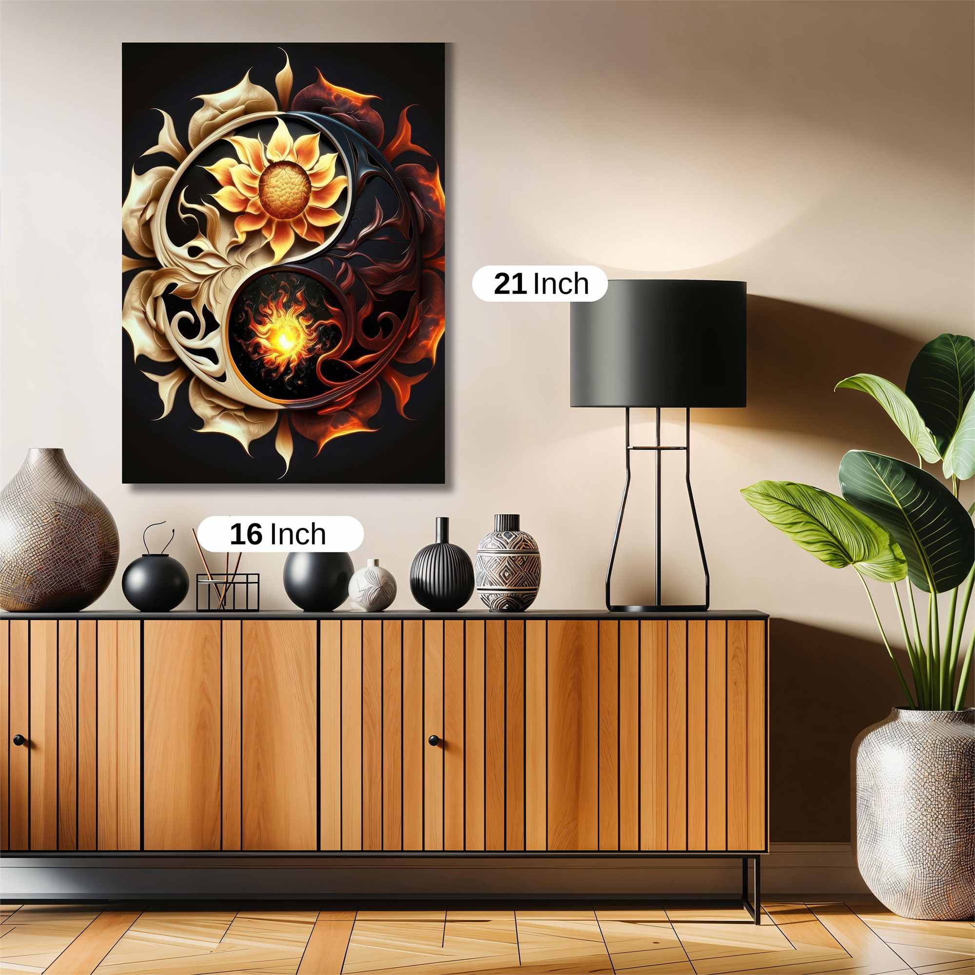 Sunfire Bloom Safe Wall Magnetic / M