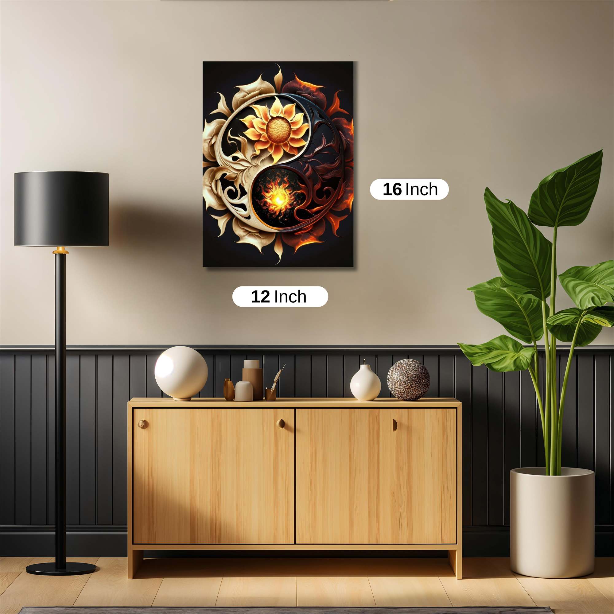 Sunfire Bloom Safe Wall Magnetic / M