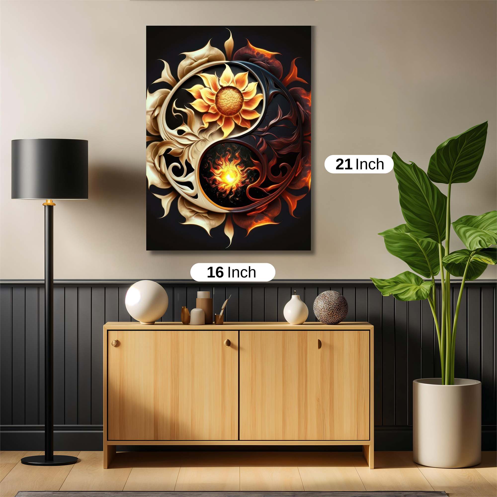Sunfire Bloom Safe Wall Magnetic / M