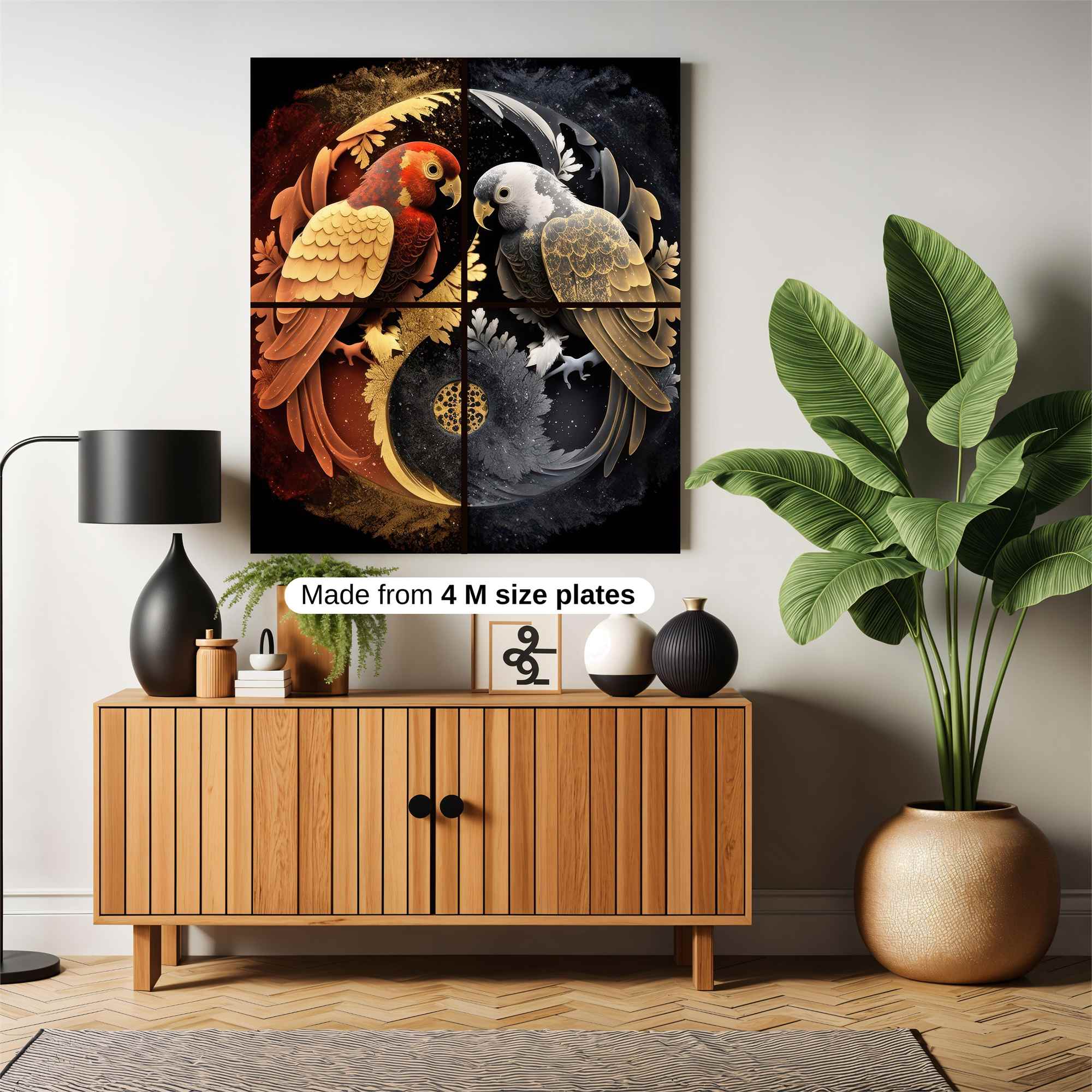 Parrot Paradox Safe Wall Magnetic / M