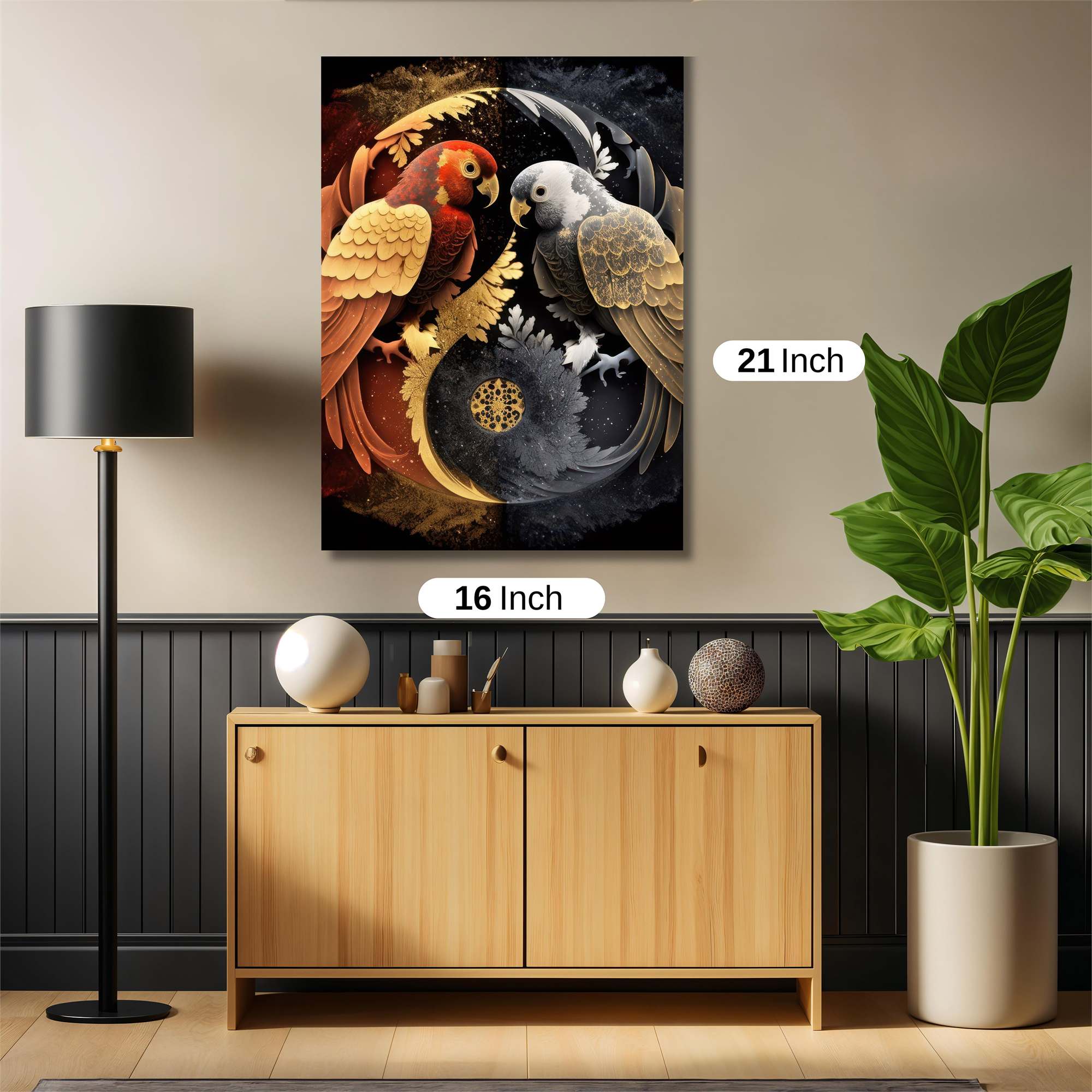 Parrot Paradox Safe Wall Magnetic / M