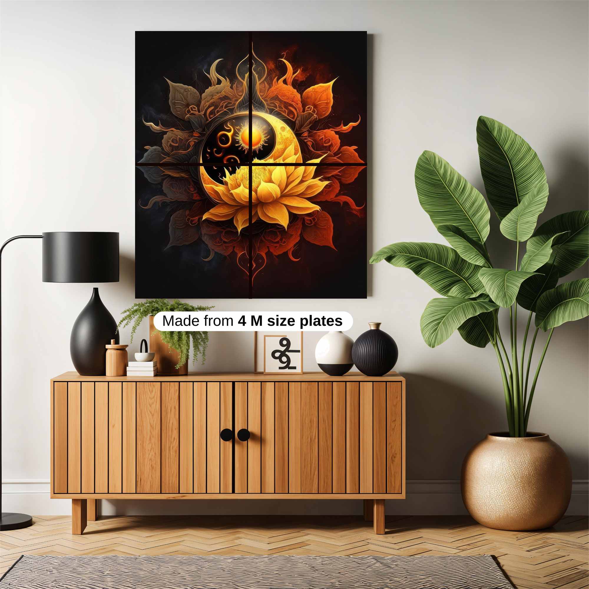 Lotus Radiance Safe Wall Magnetic / M