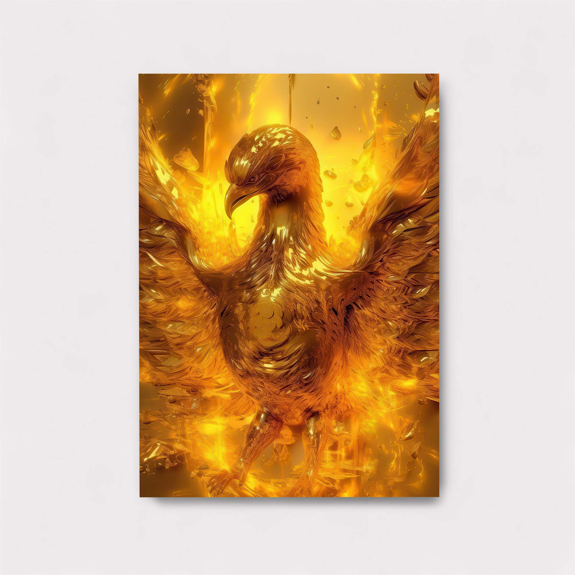 Phoenix Rebirth Safe Wall Magnetic / M
