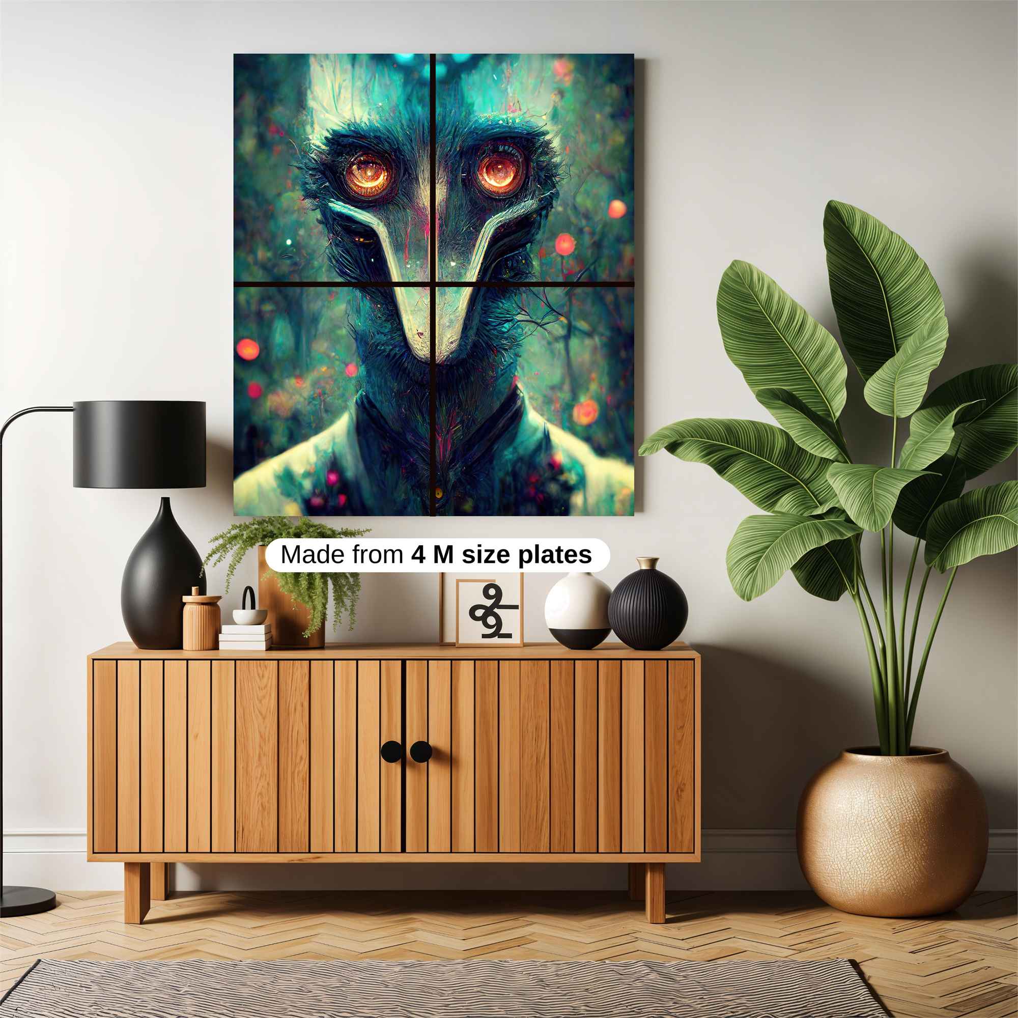 Alien Enigma Safe Wall Magnetic / M