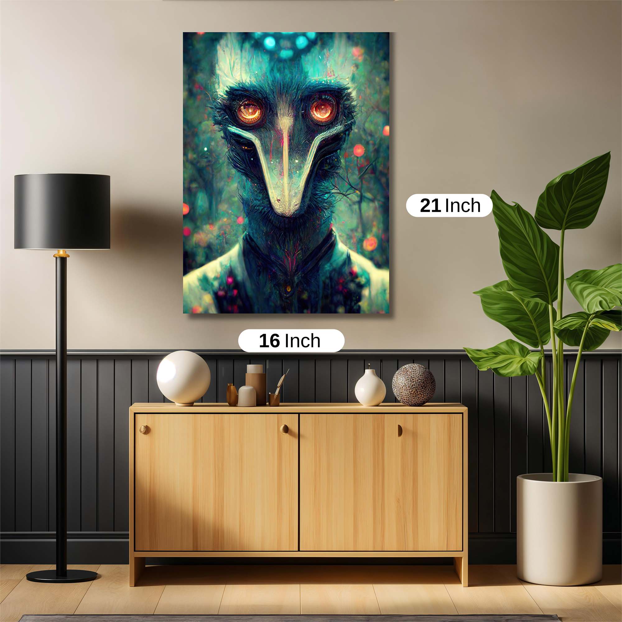 Alien Enigma Safe Wall Magnetic / M