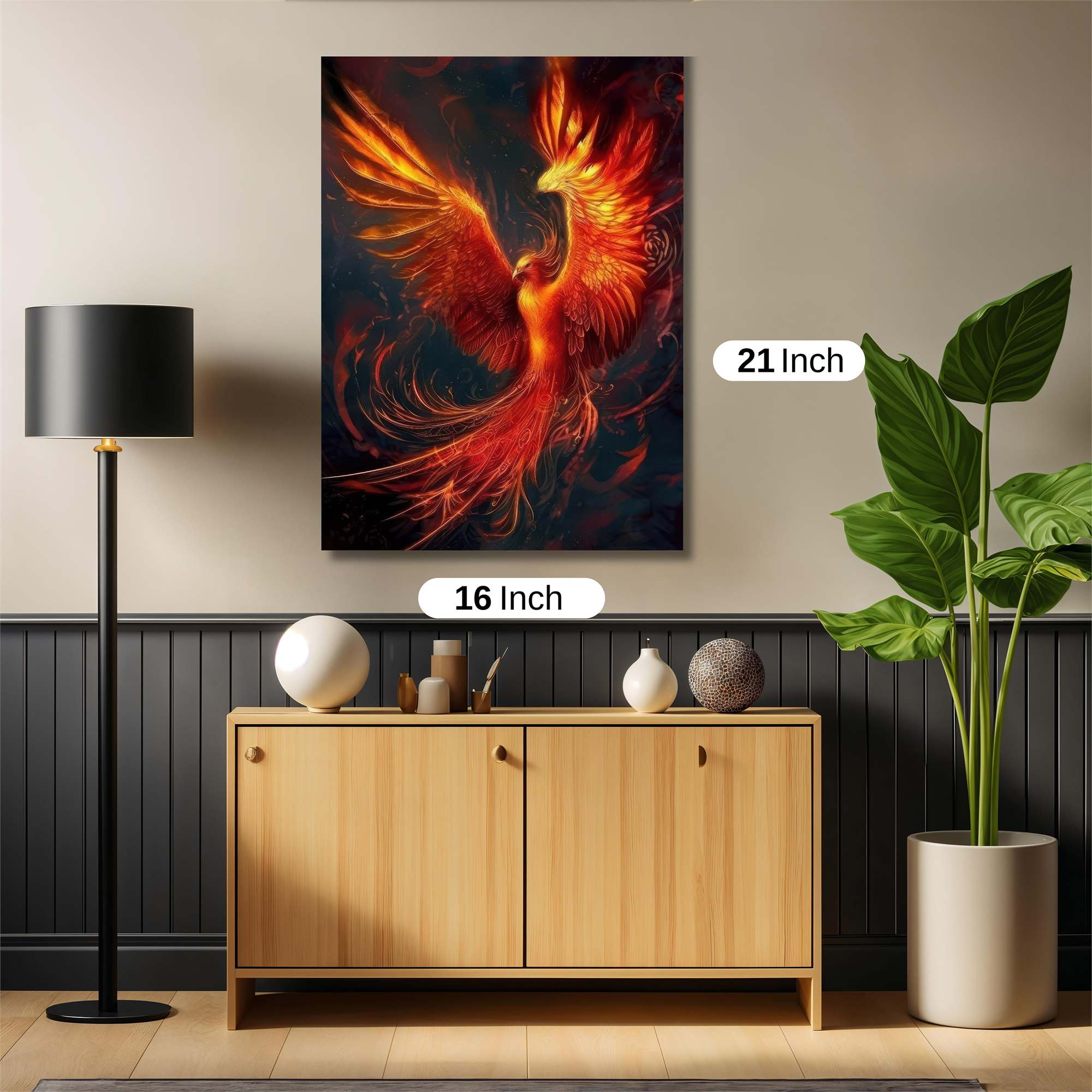 Phoenix Resurgence Safe Wall Magnetic / M
