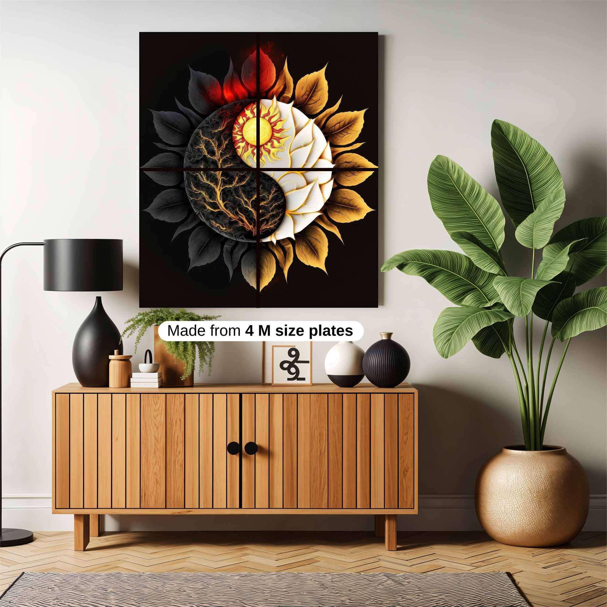 Sunlit Harmony Safe Wall Magnetic / M