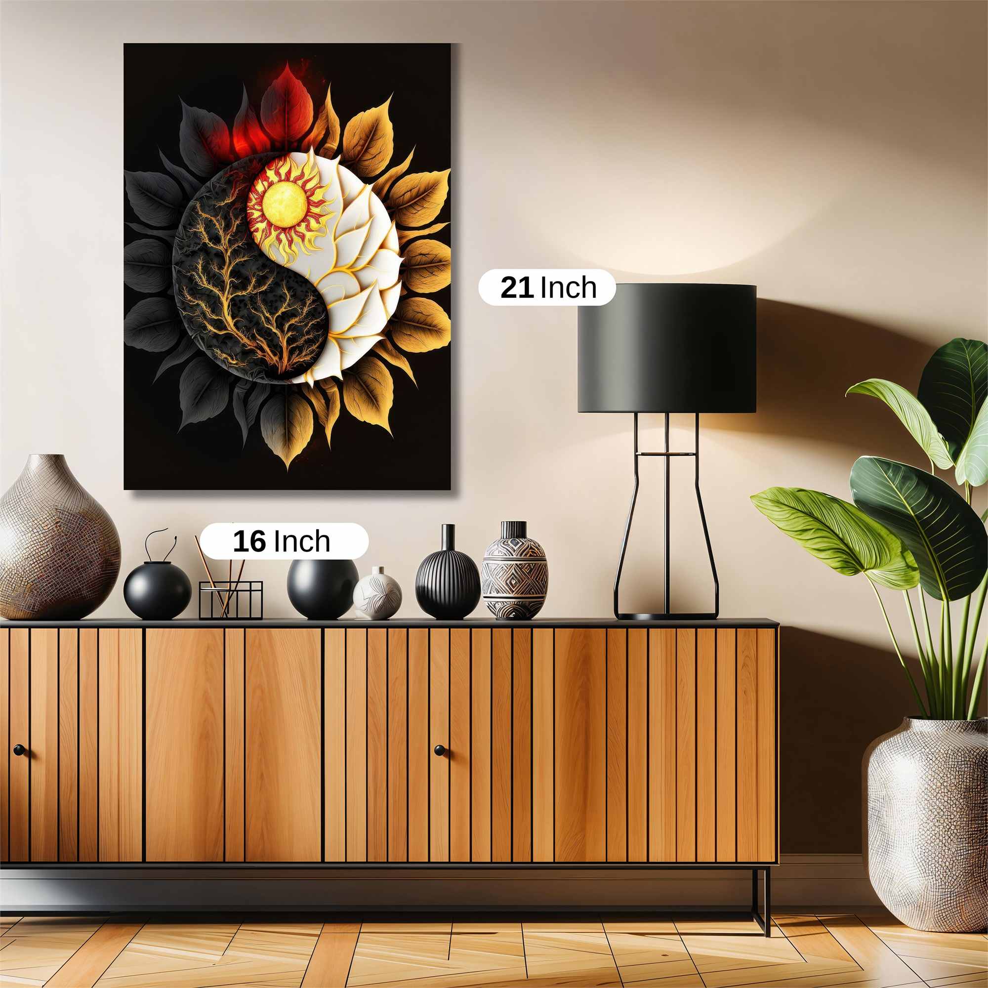 Sunlit Harmony Safe Wall Magnetic / M