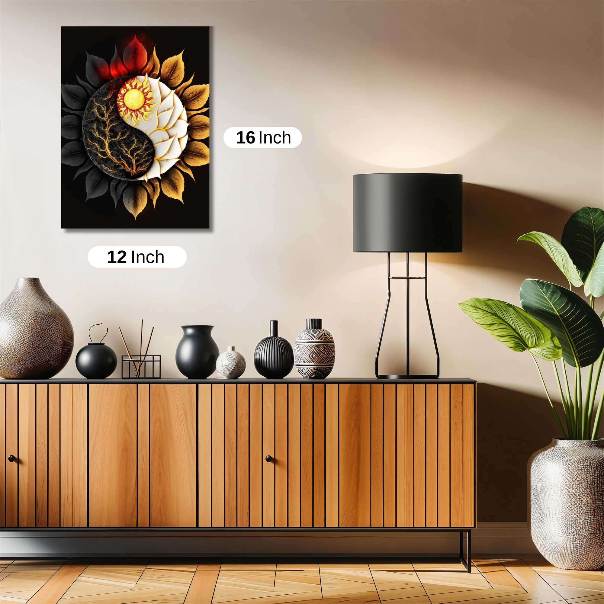 Sunlit Harmony Safe Wall Magnetic / M