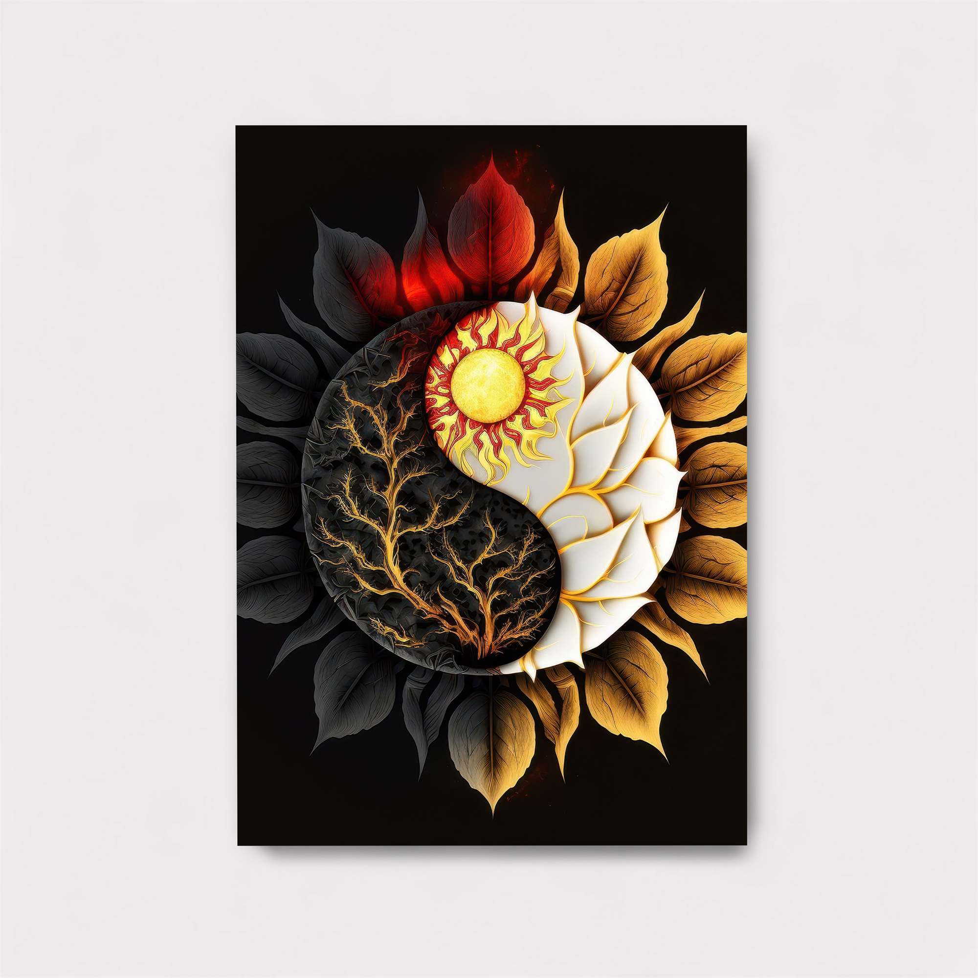Sunlit Harmony Safe Wall Magnetic / M