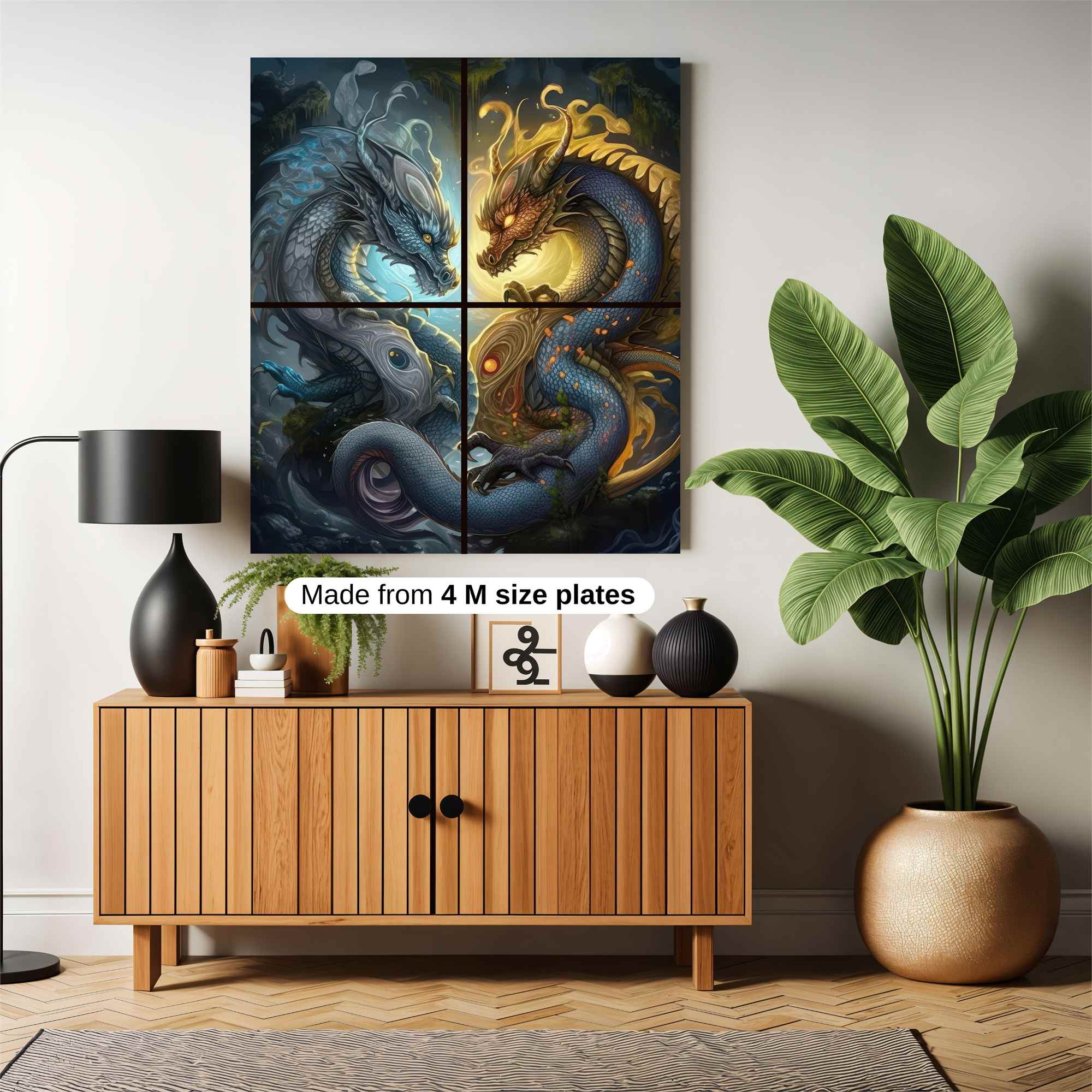 Dragons Harmony Safe Wall Magnetic / M