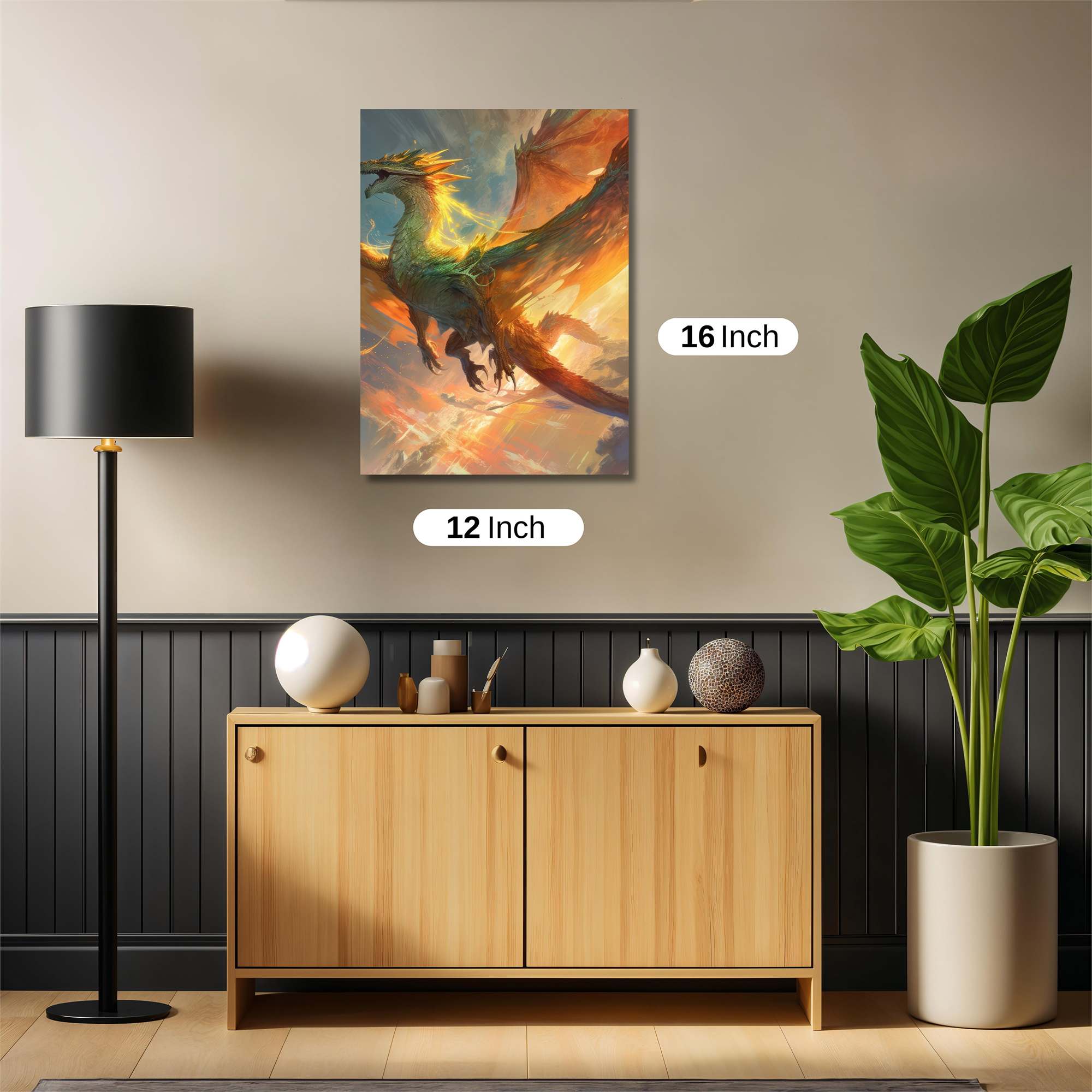 Dragon Radiance Safe Wall Magnetic / M