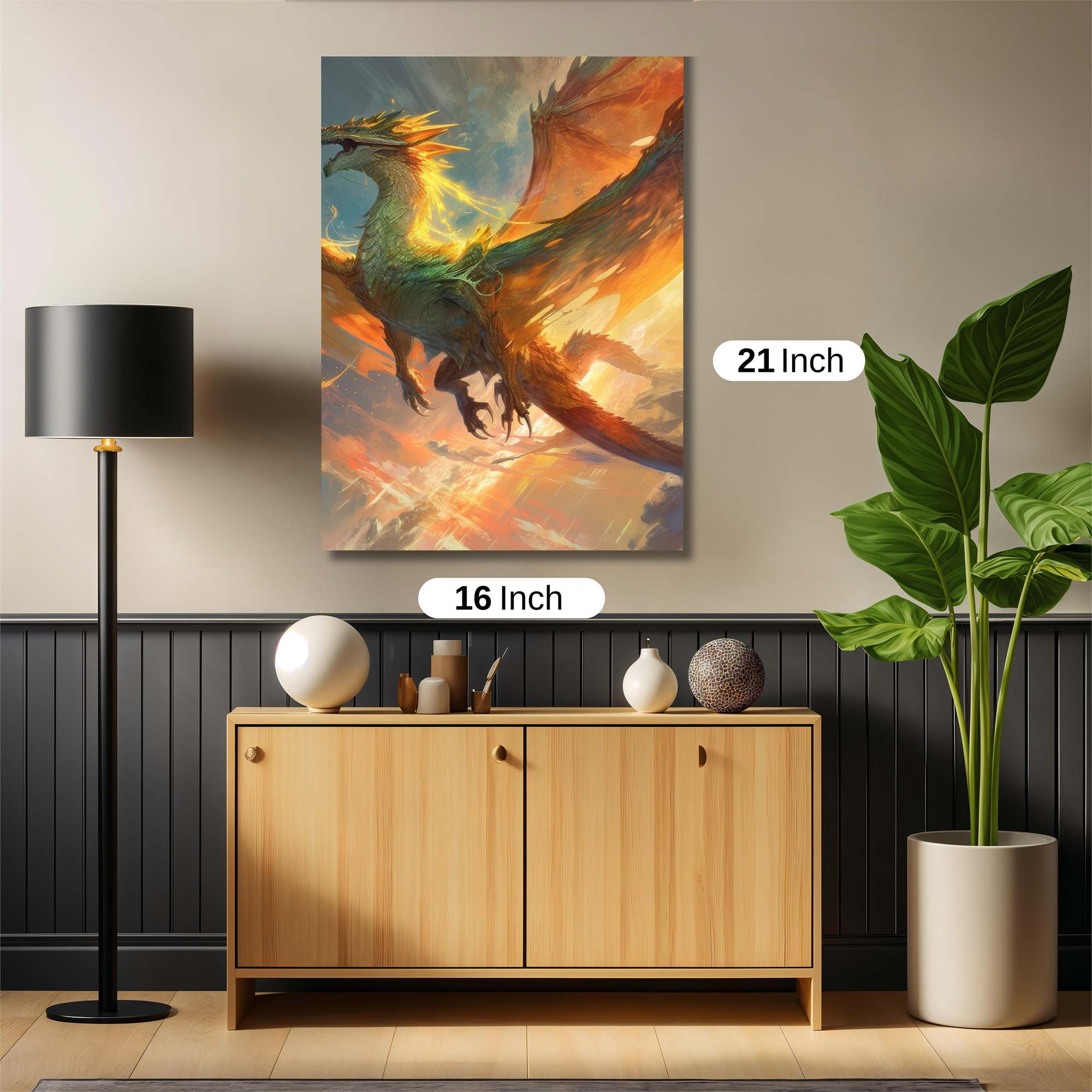 Dragon Radiance Safe Wall Magnetic / M