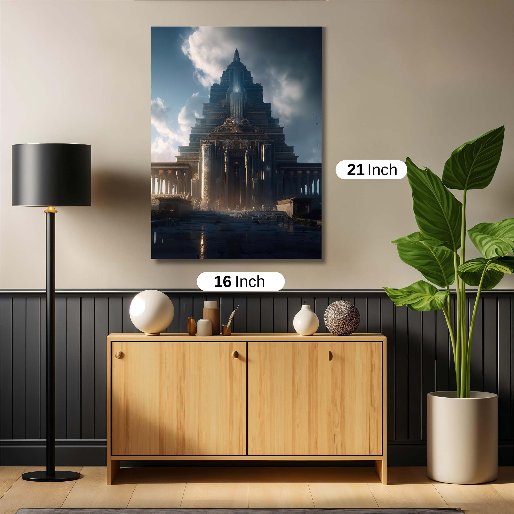 Ziggurat Radiance Safe Wall Magnetic / M