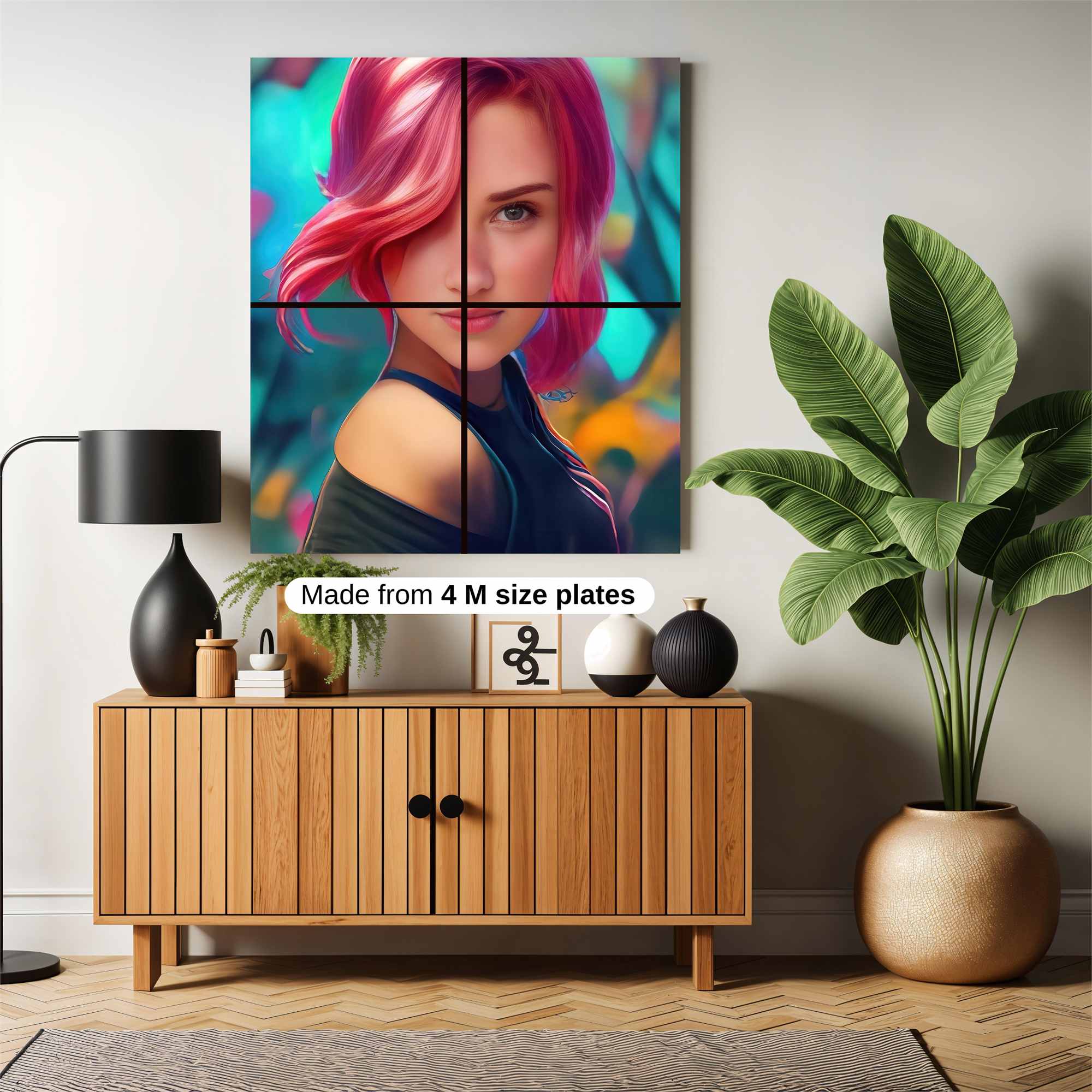 Vibrant Serenity Safe Wall Magnetic / M