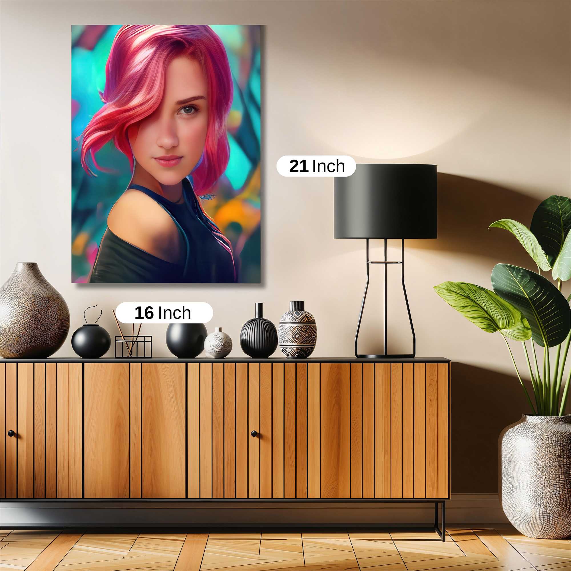 Vibrant Serenity Safe Wall Magnetic / M