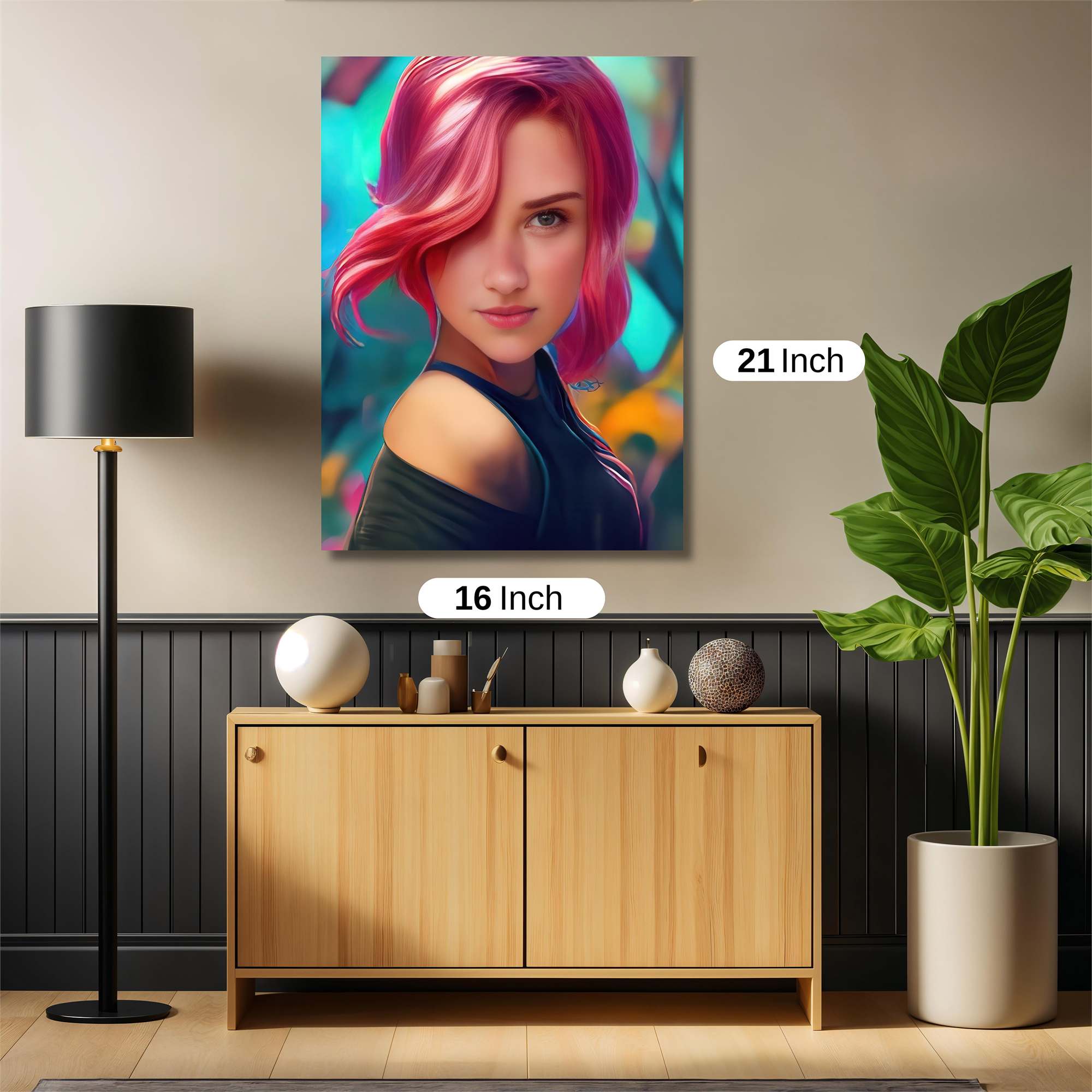 Vibrant Serenity Safe Wall Magnetic / M