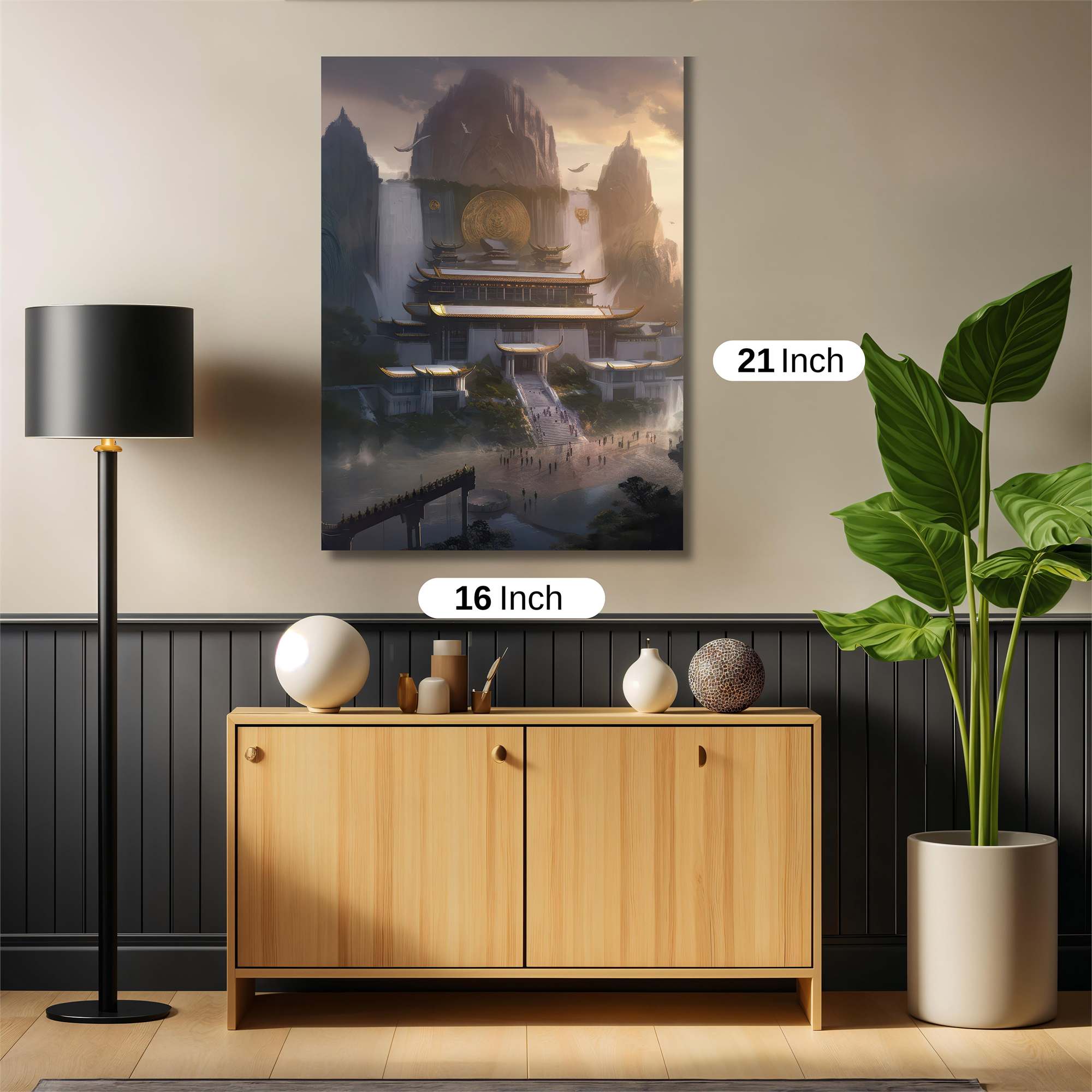 Buddha Serene Safe Wall Magnetic / M