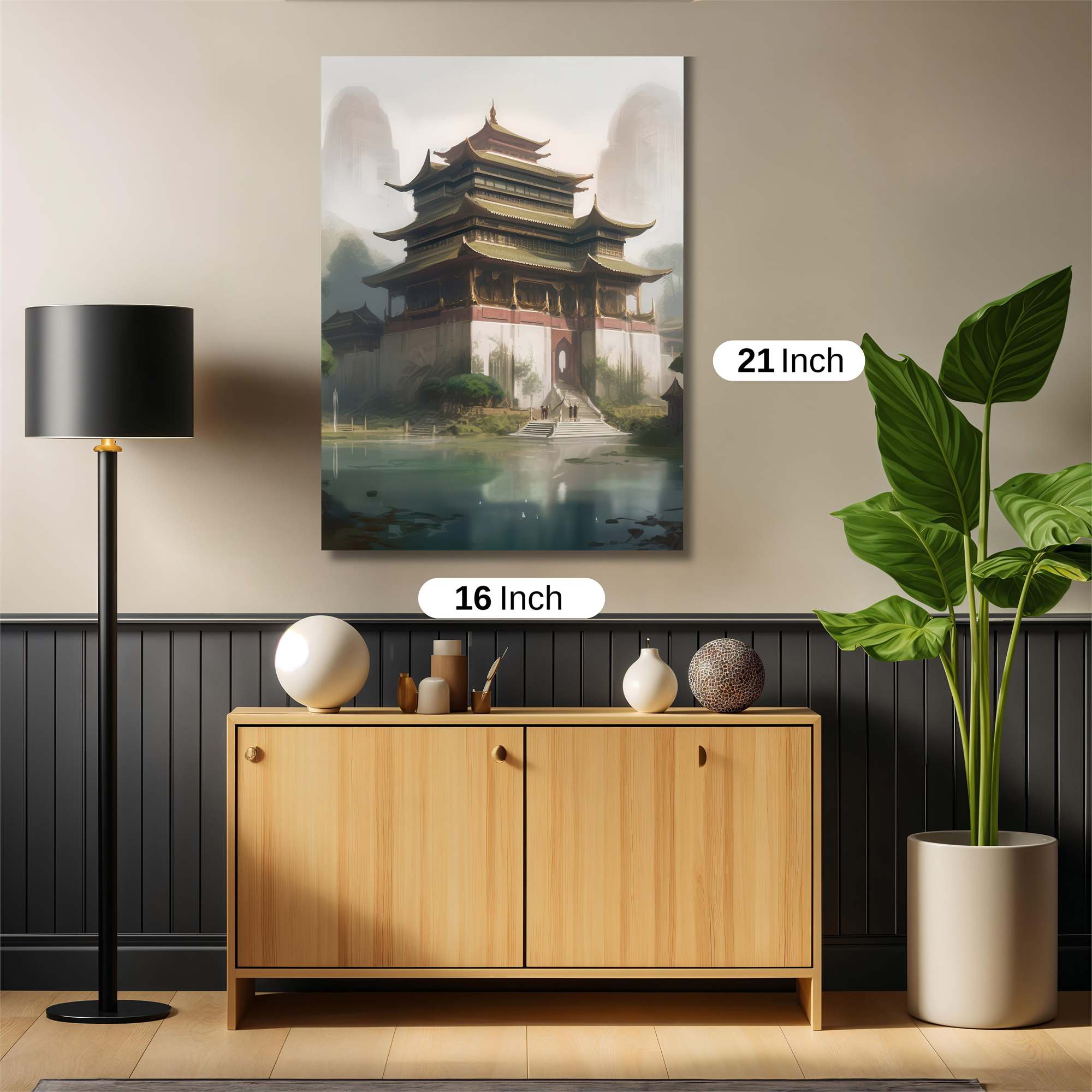 Pagoda Serenity Safe Wall Magnetic / M