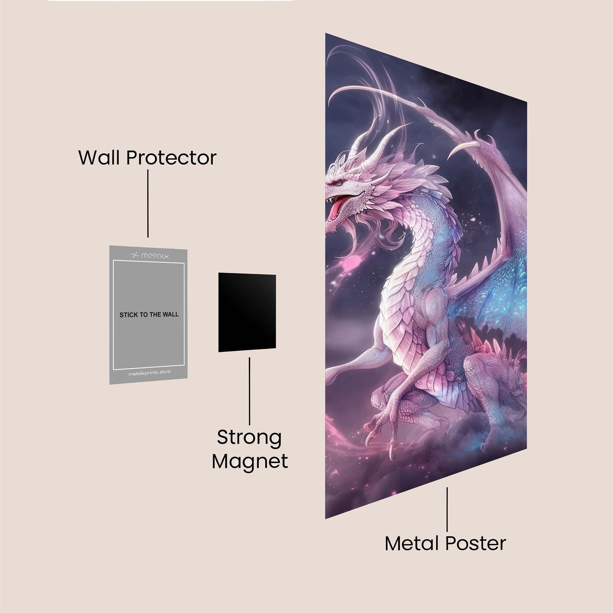 Celestial Serenity Safe Wall Magnetic / M