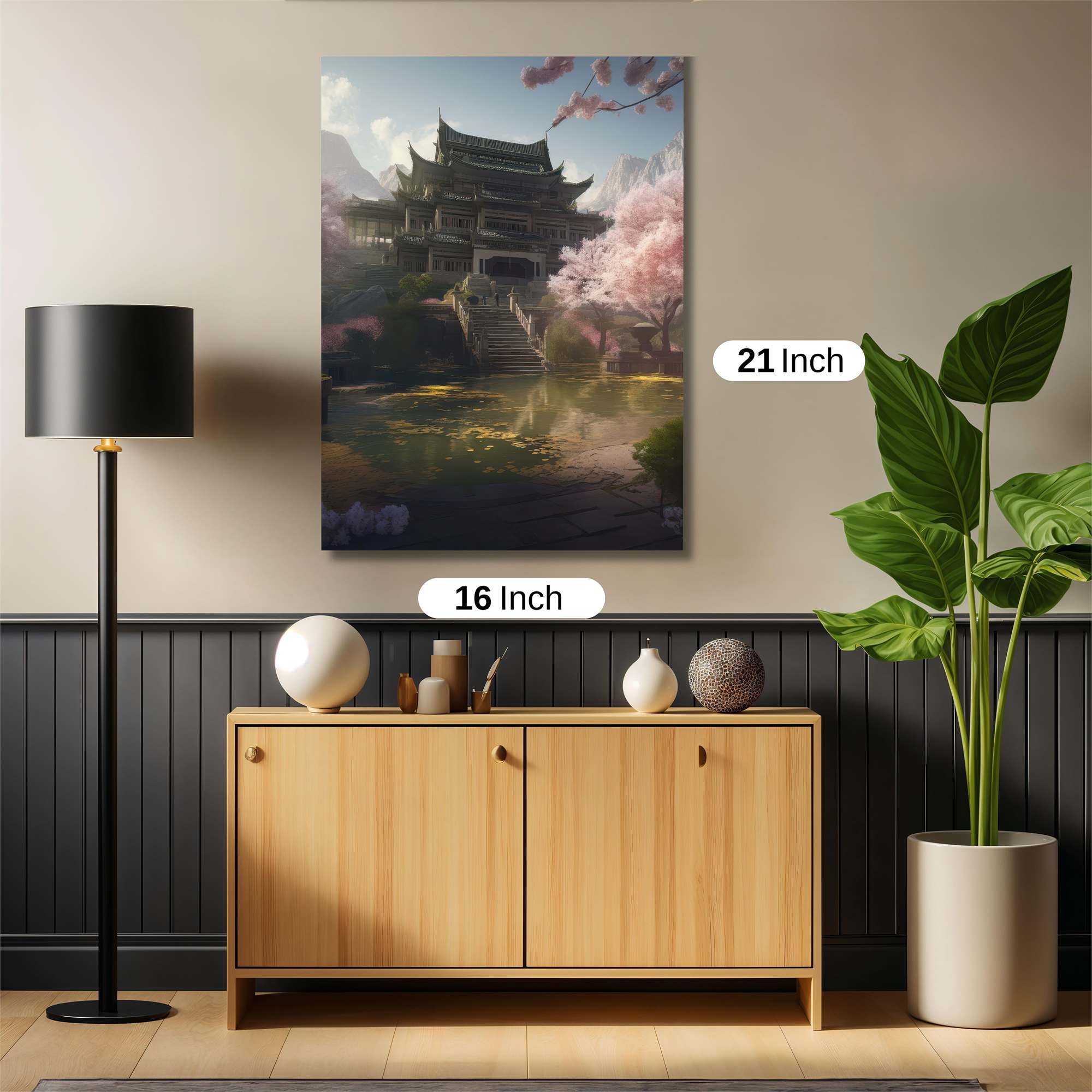 Pagoda Serenity Safe Wall Magnetic / M
