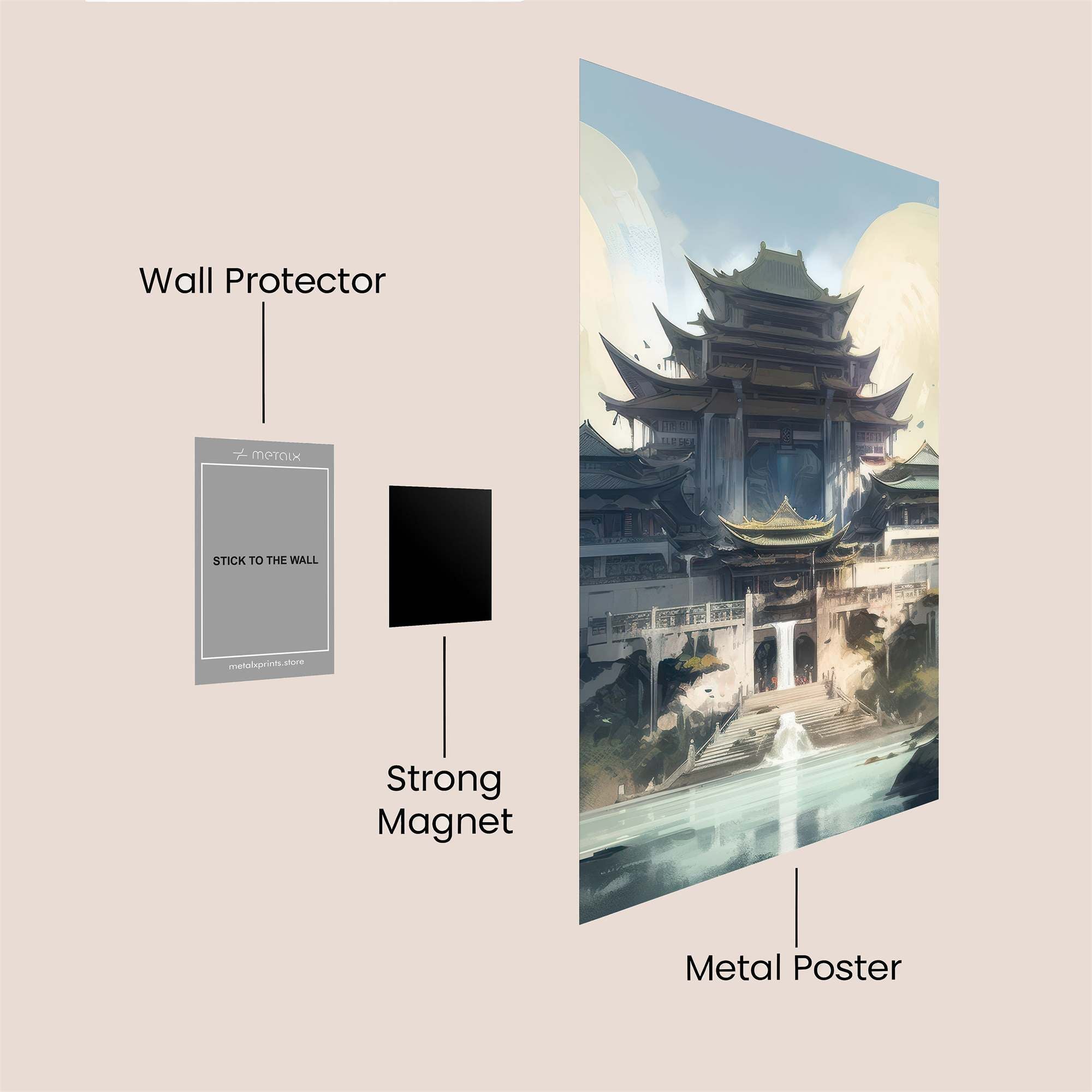 Mystic Serenity Safe Wall Magnetic / M