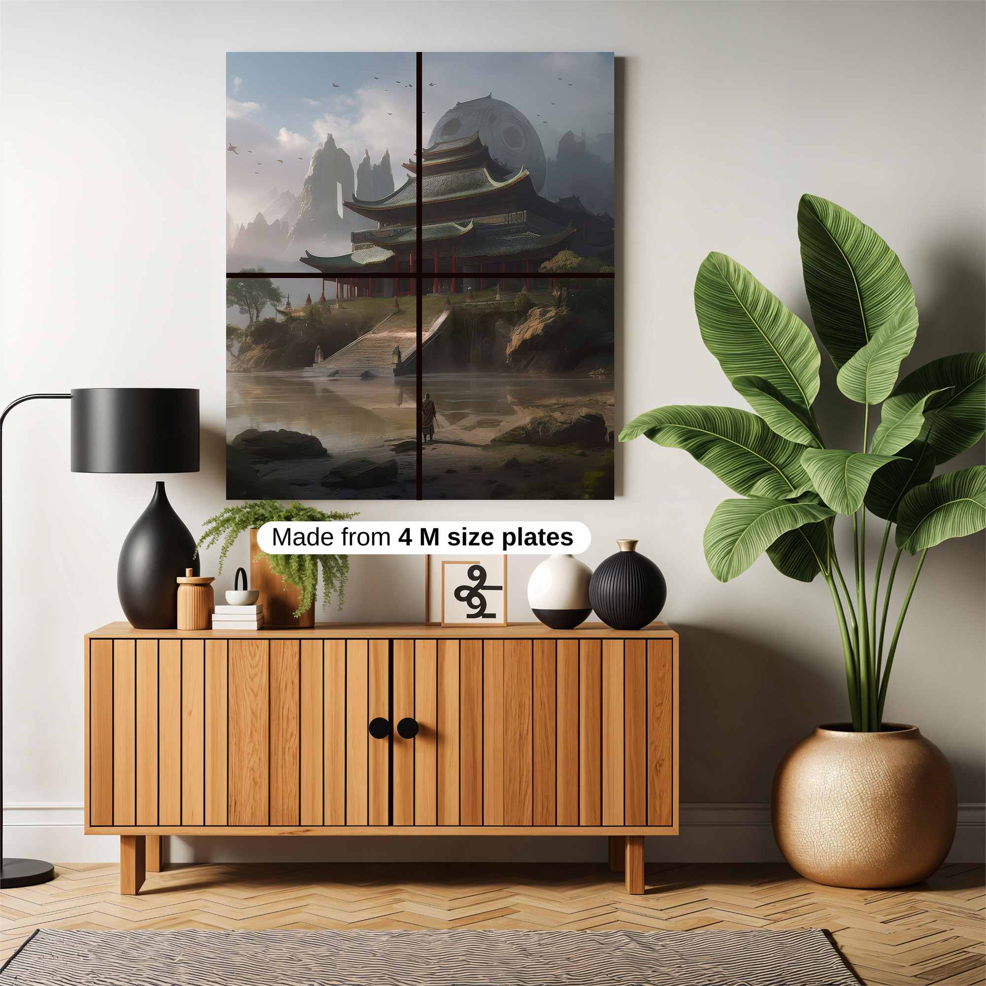 Temple Tranquility Safe Wall Magnetic / M