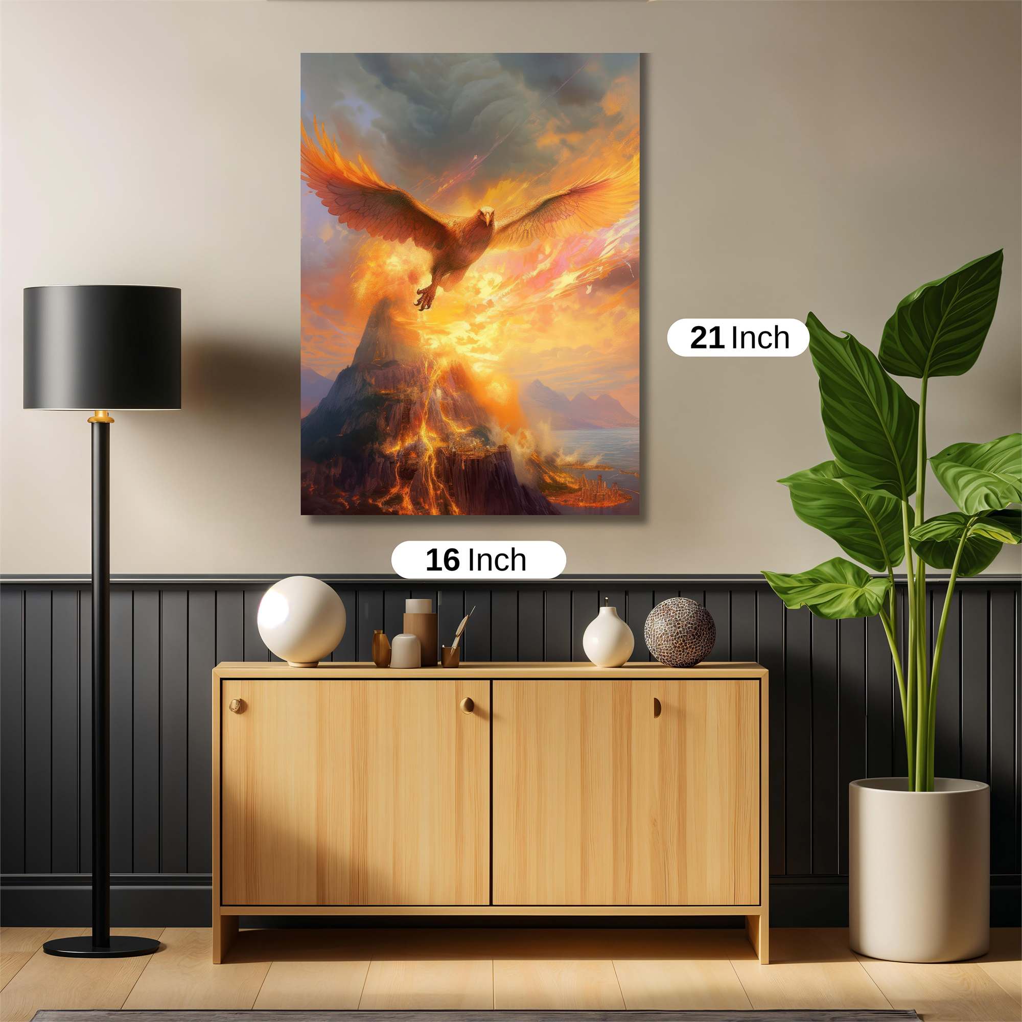 Phoenix Resurgence Safe Wall Magnetic / M