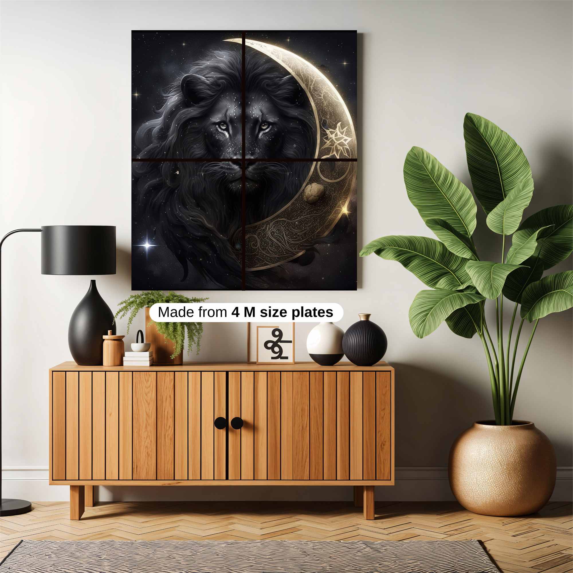 Lion Mystic Safe Wall Magnetic / M