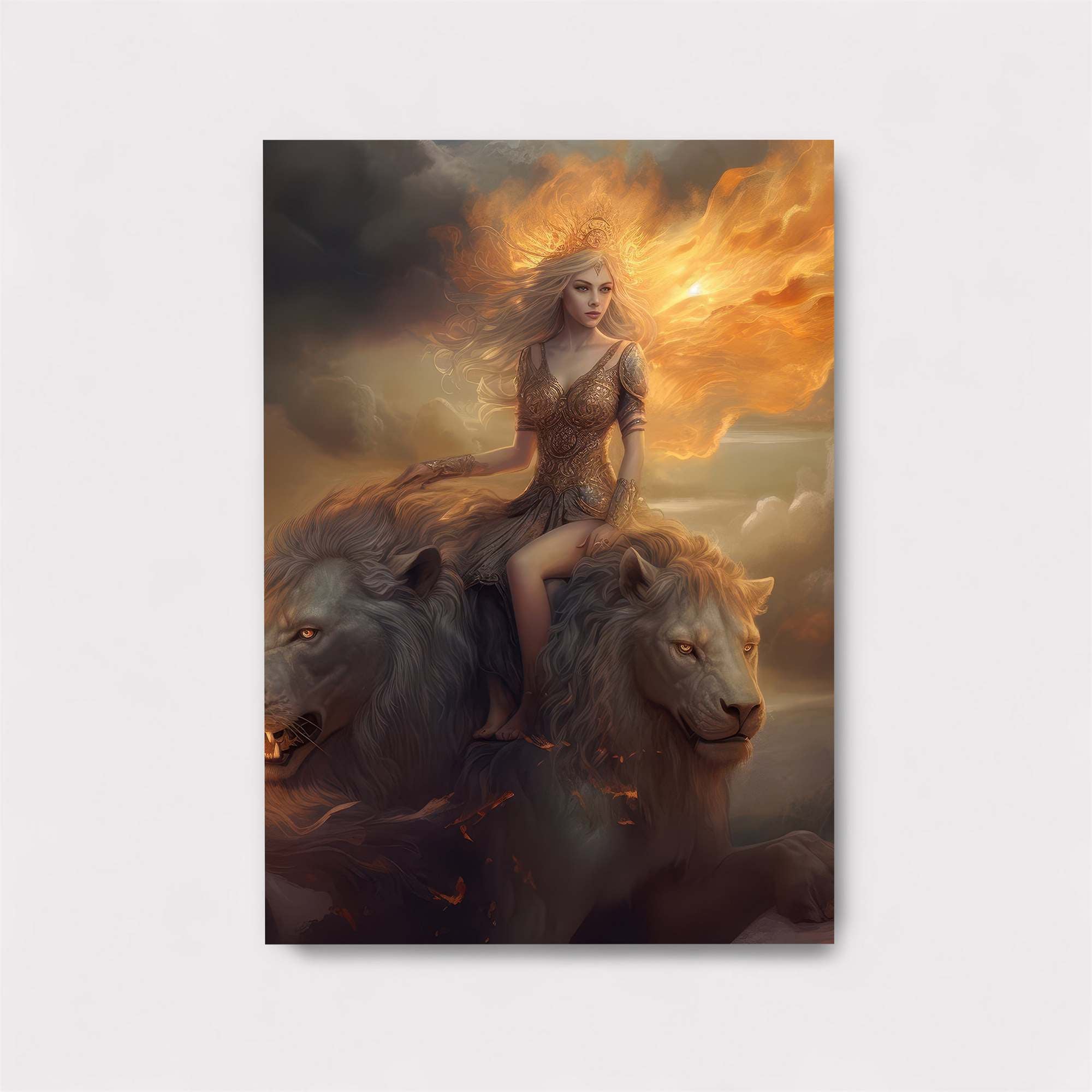 Lioness Blaze Safe Wall Magnetic / M