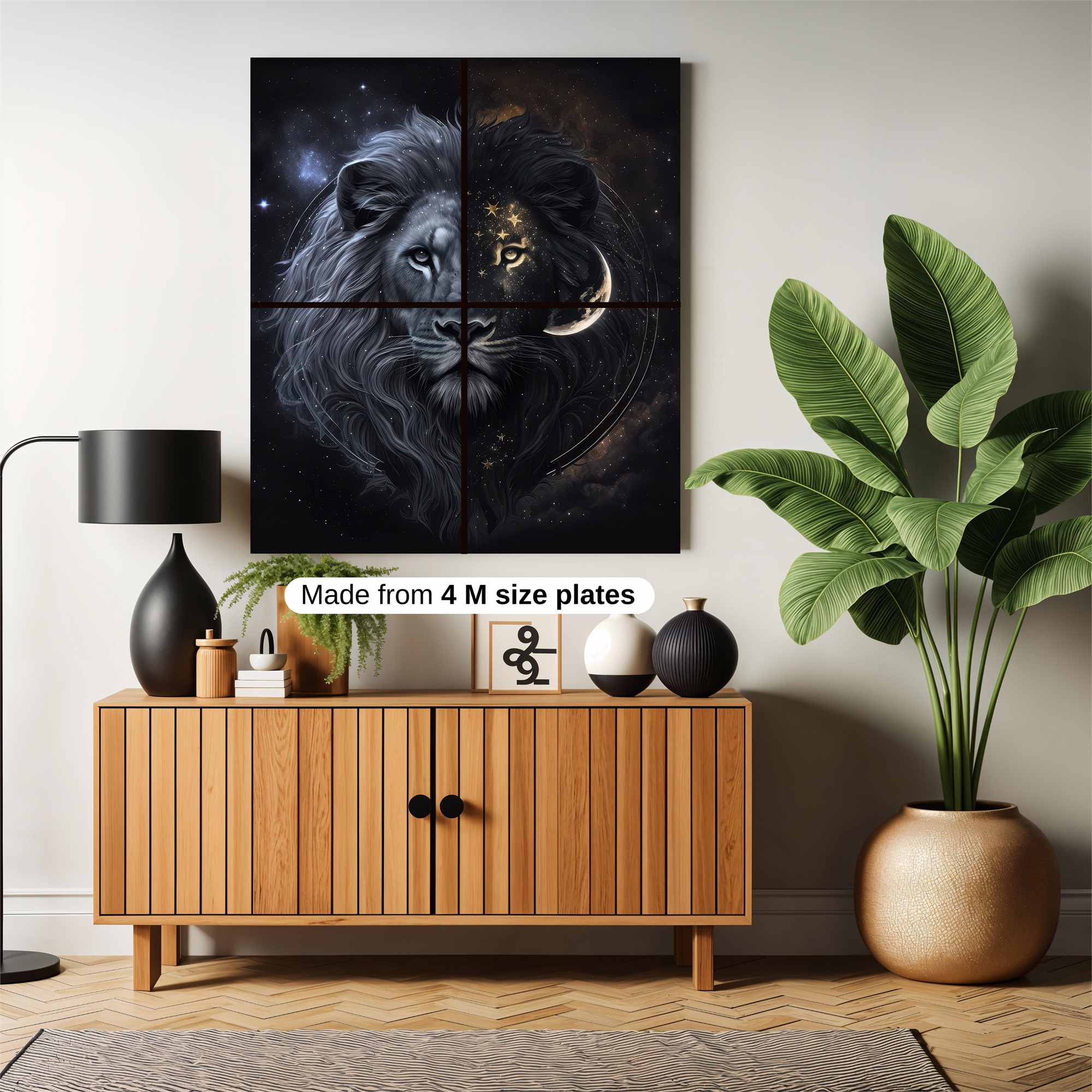 Lion Cosmic Safe Wall Magnetic / M