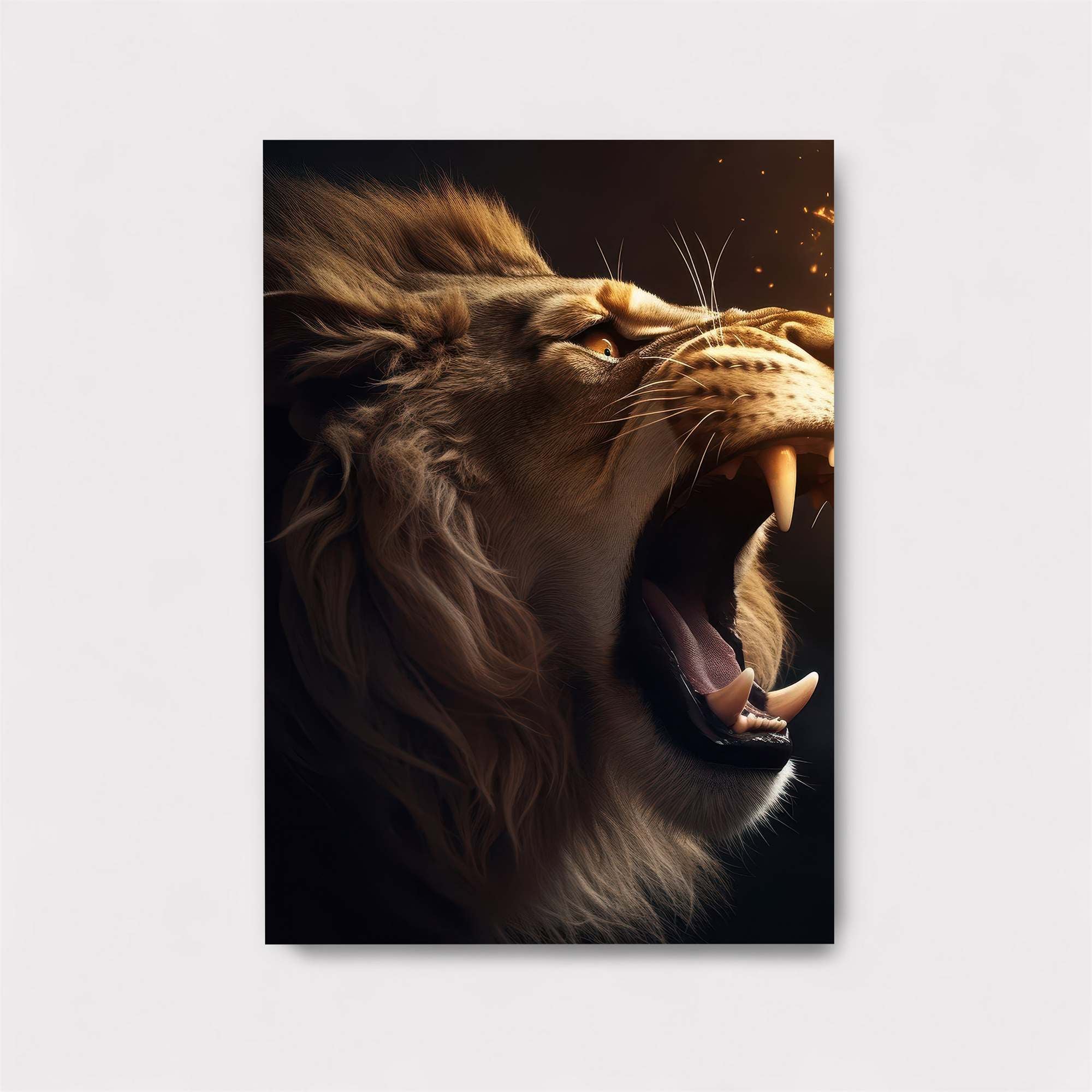 Lion Blaze Safe Wall Magnetic / M