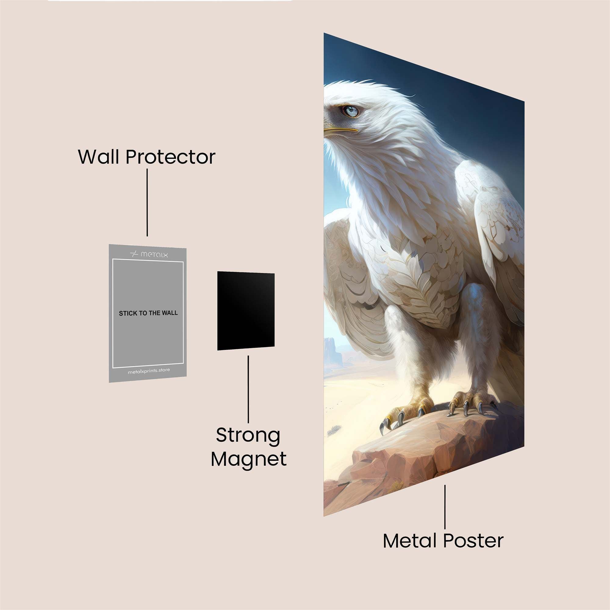 Eagle Serenity Safe Wall Magnetic / M