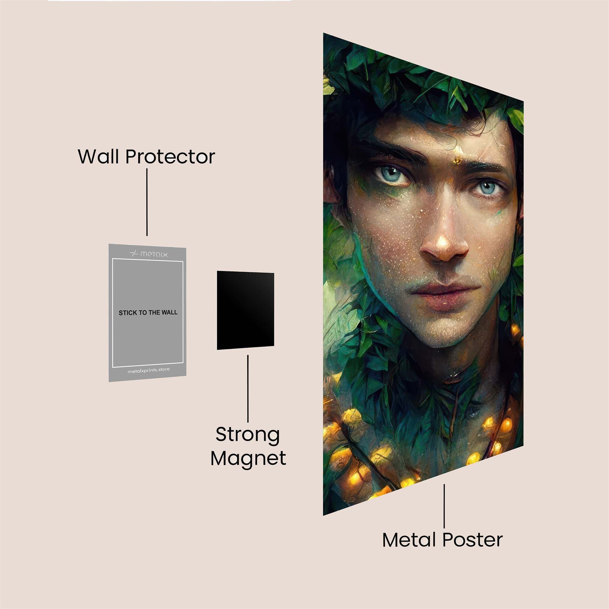 Forest Enigma Safe Wall Magnetic / M