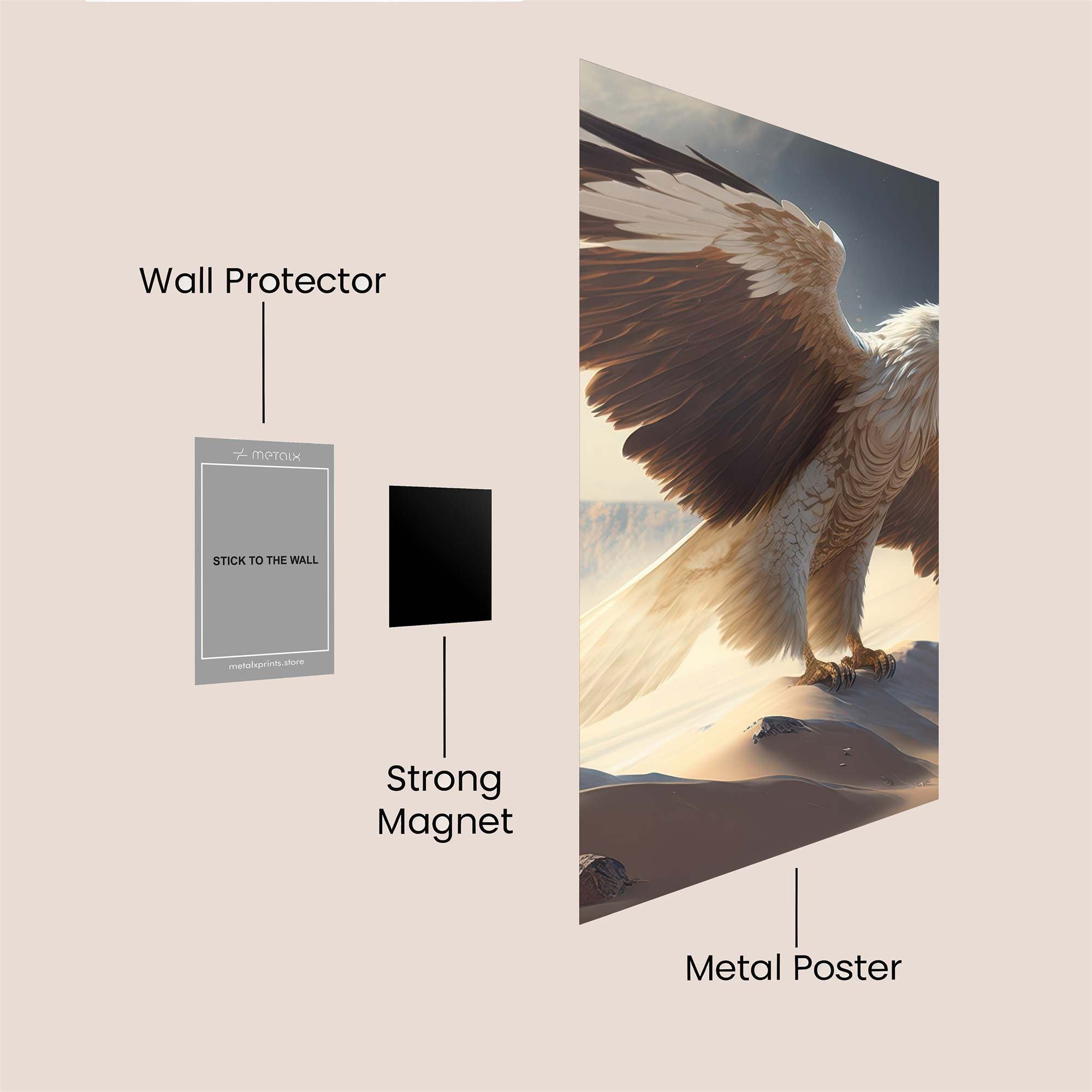 Eagle Serenity Safe Wall Magnetic / M