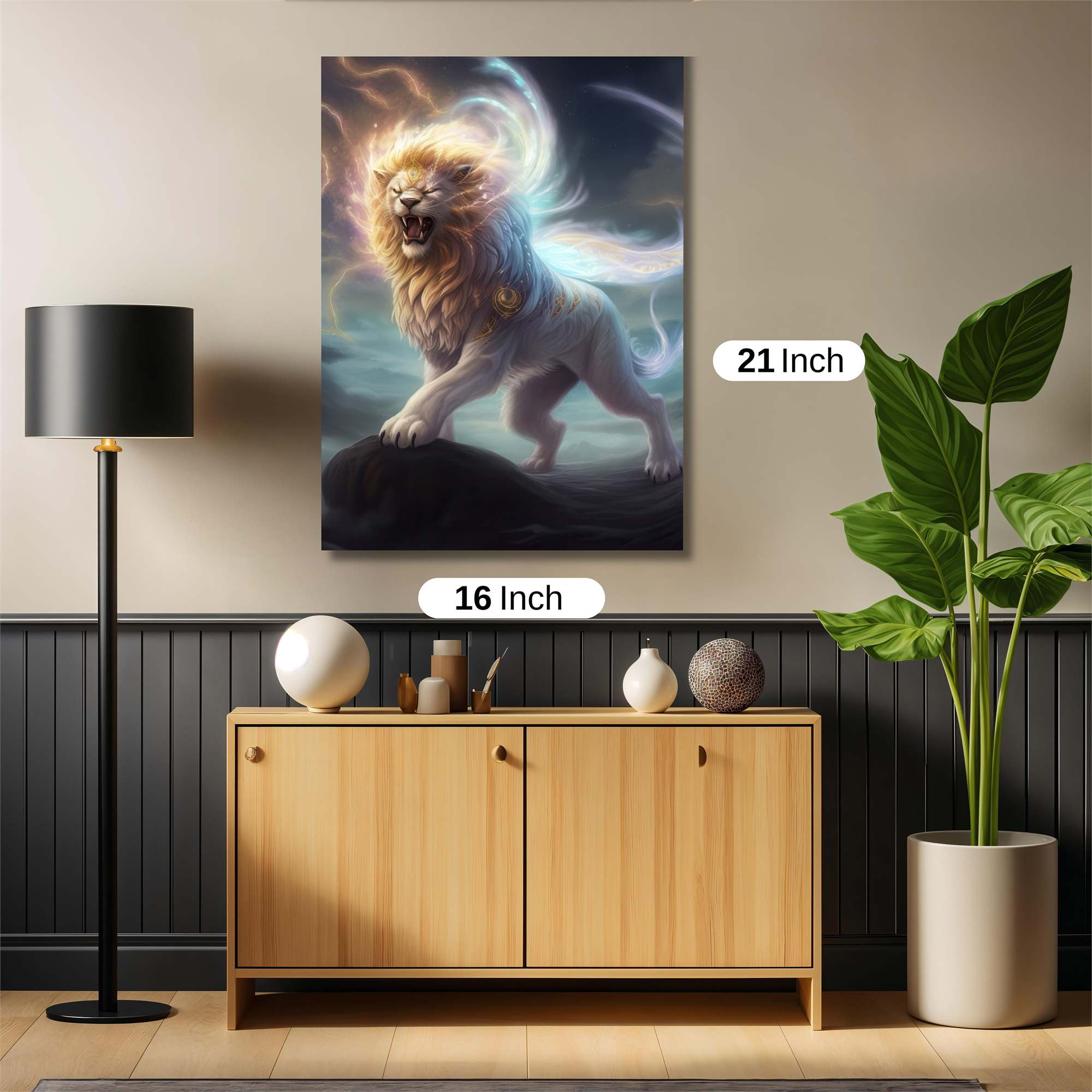 Lion Luminary Safe Wall Magnetic / M