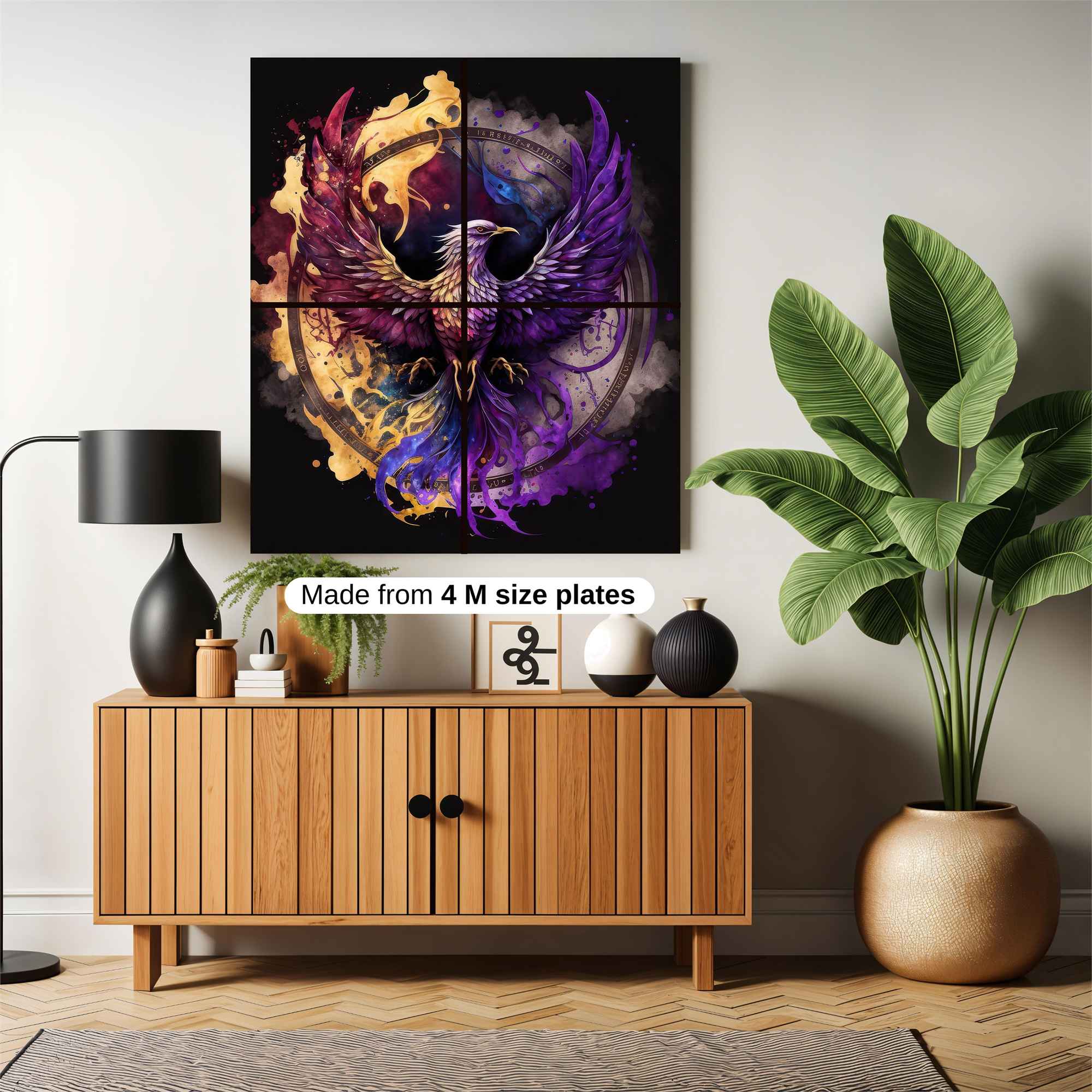 Phoenix Rebirth Safe Wall Magnetic / M