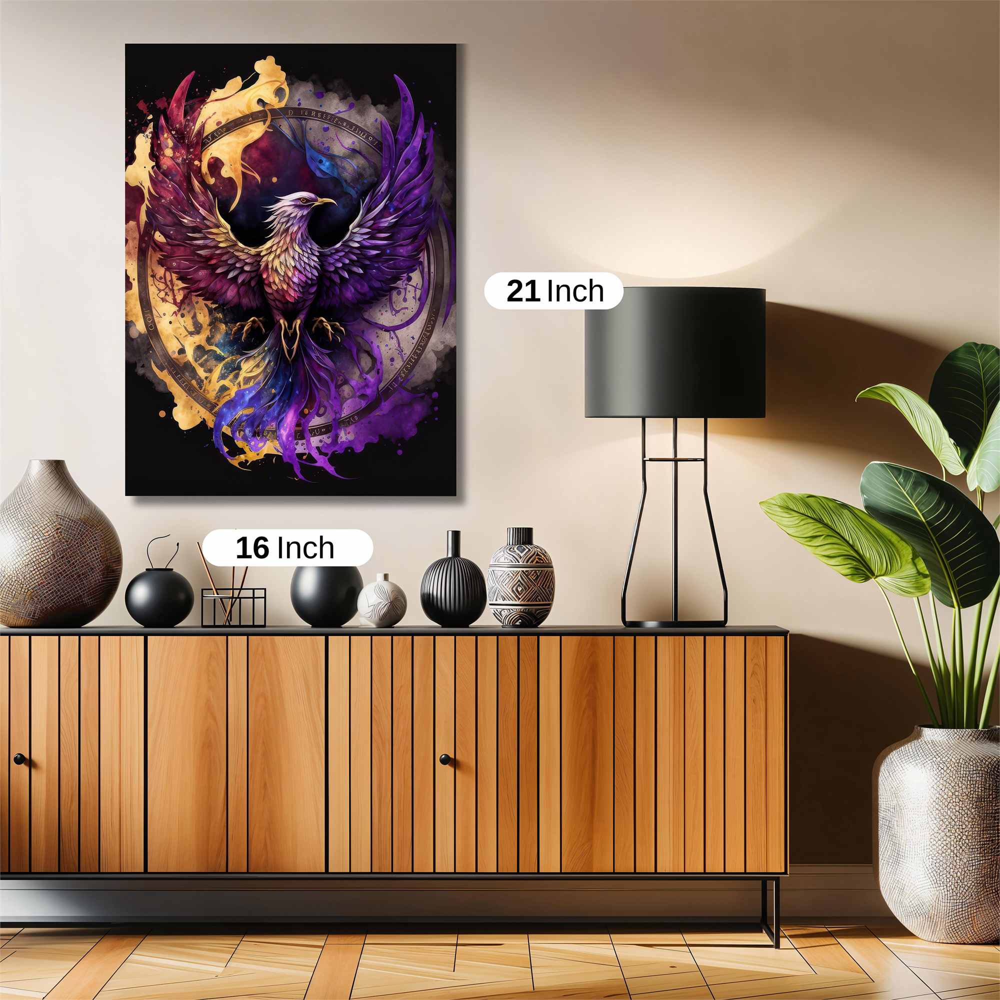 Phoenix Rebirth Safe Wall Magnetic / M