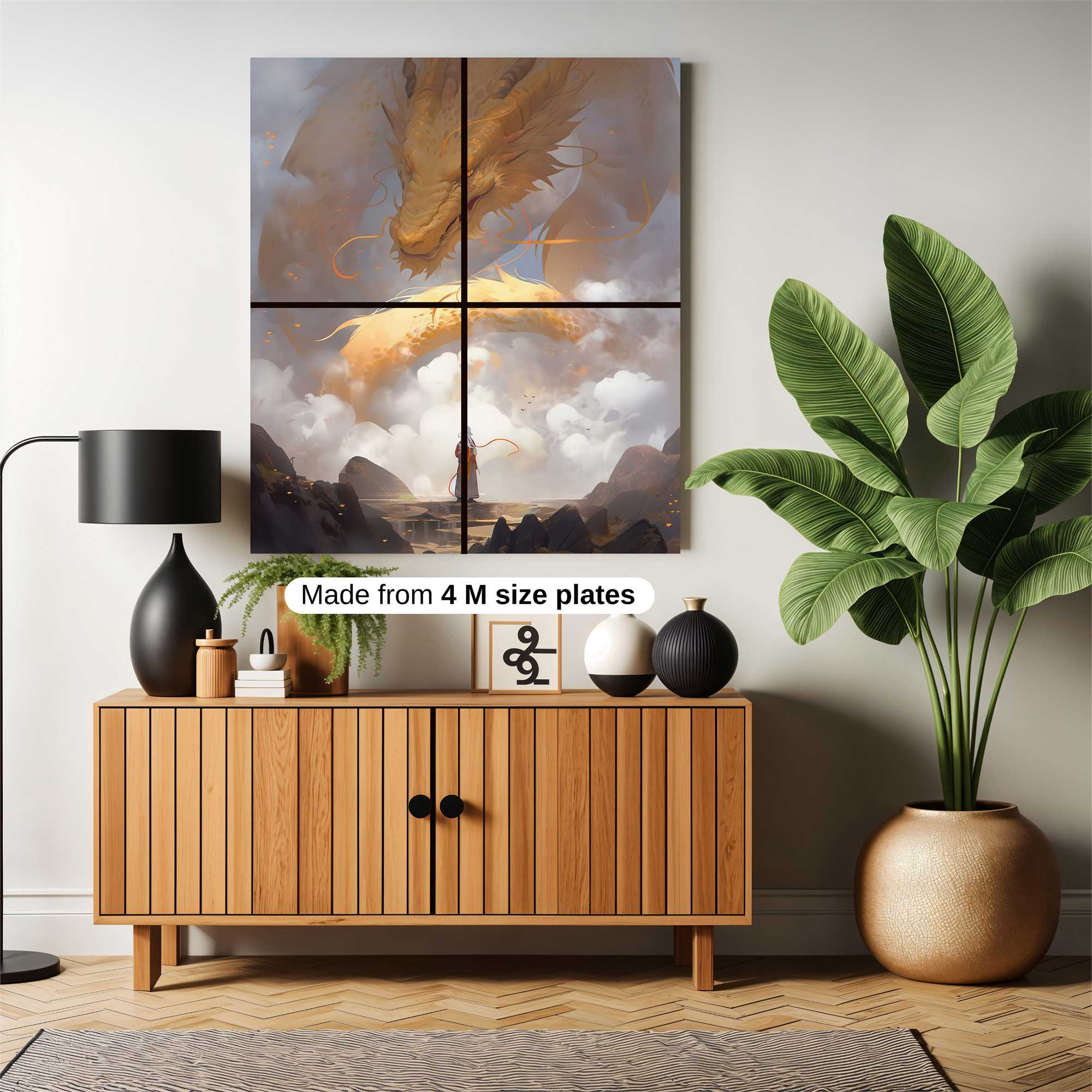 Dragon Majestic Safe Wall Magnetic / M