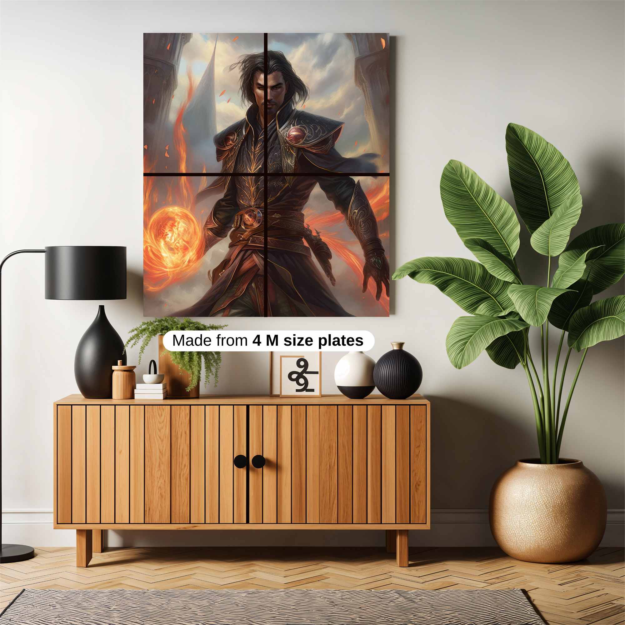 Mage Ablaze Safe Wall Magnetic / M