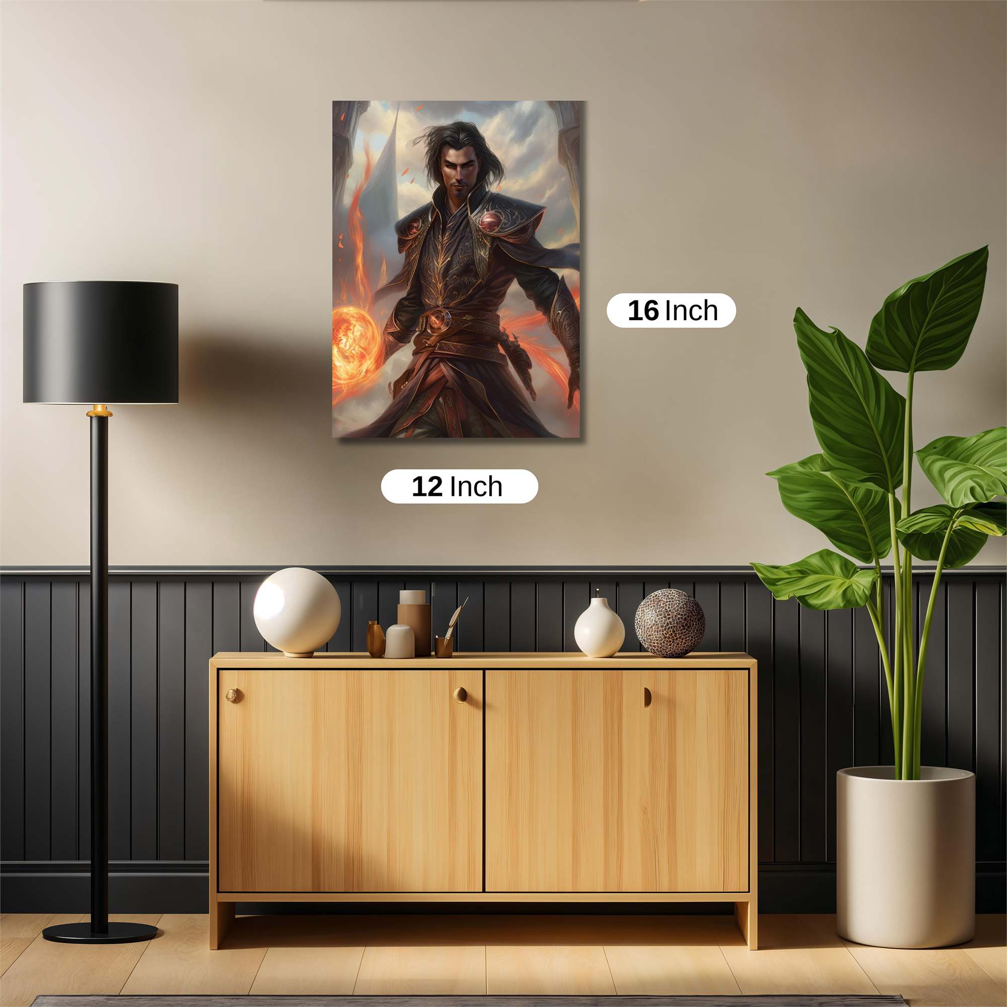Mage Ablaze Safe Wall Magnetic / M