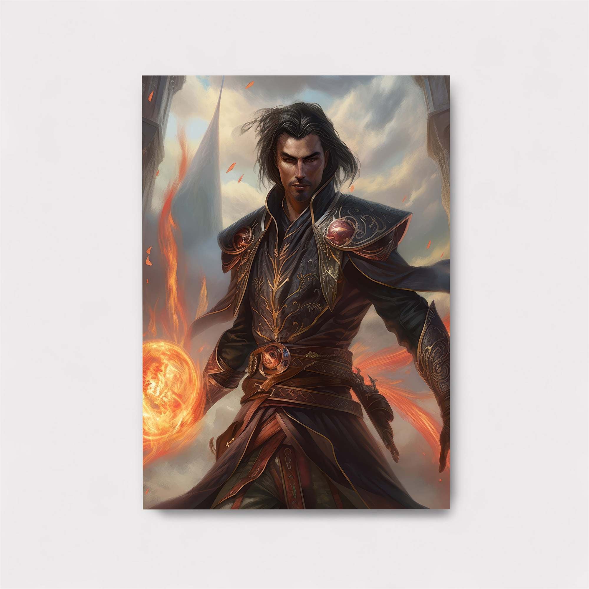 Mage Ablaze Safe Wall Magnetic / M